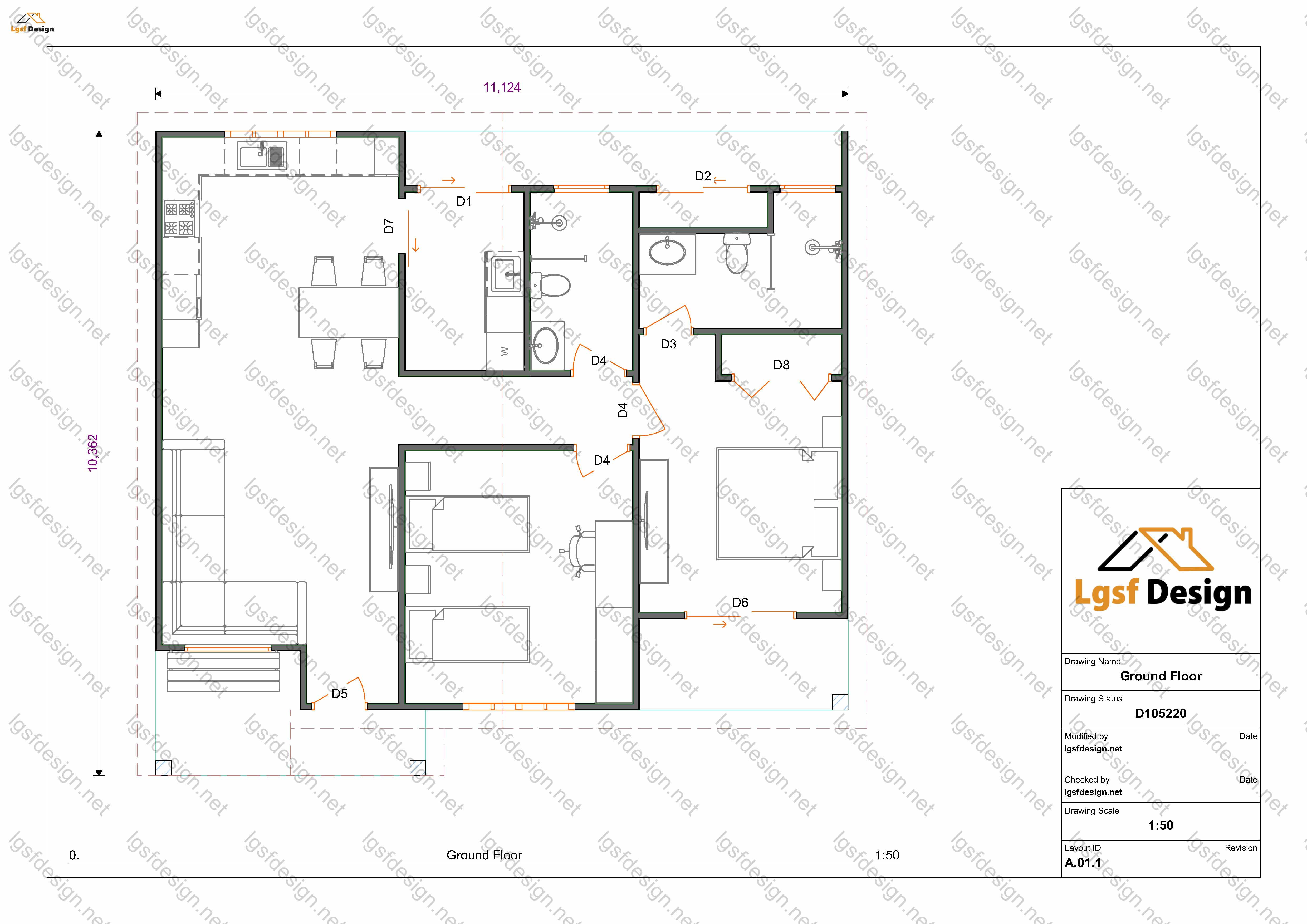 D105220 floor plan
