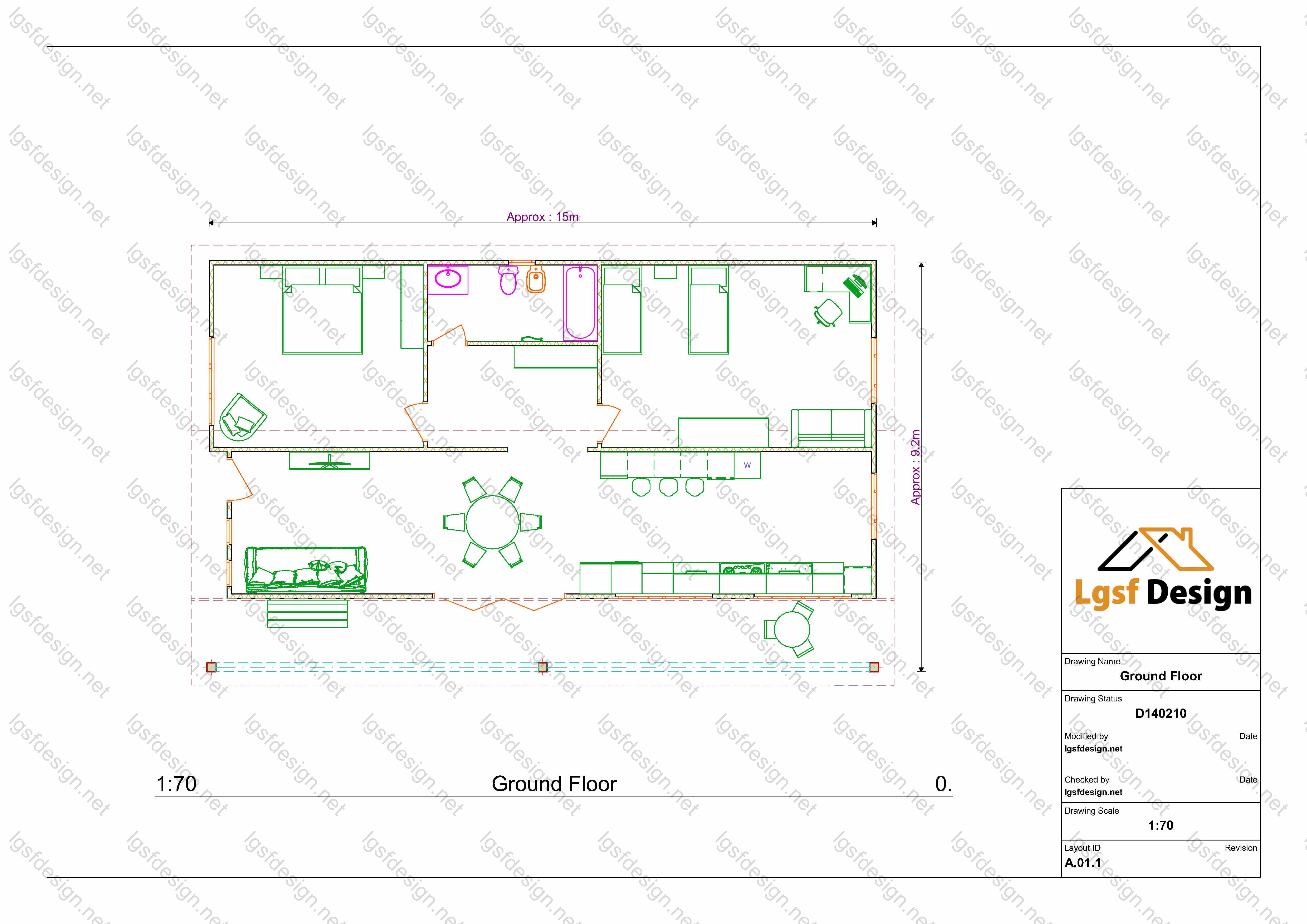 D140210 floor plan