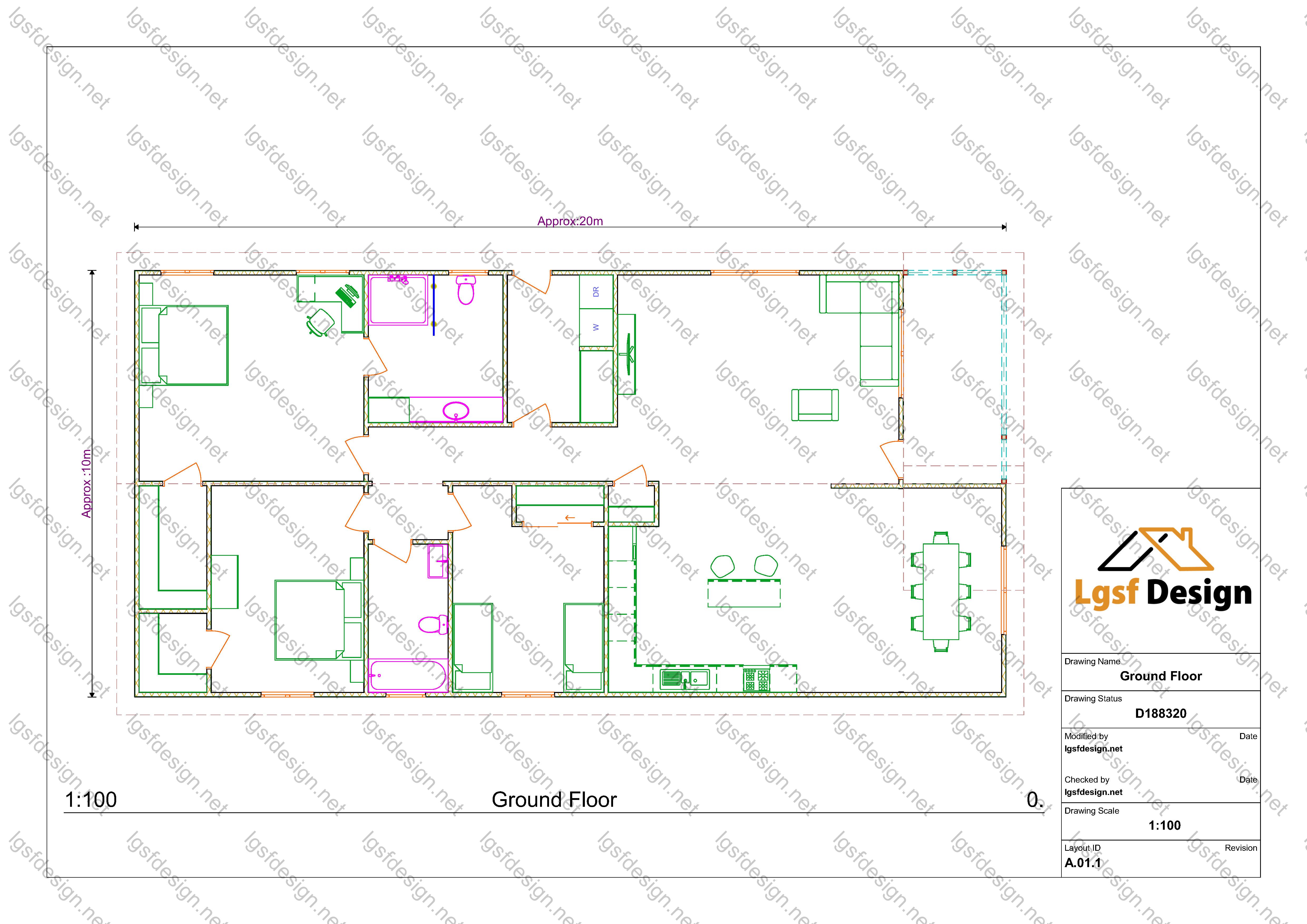 D188320 floor plan