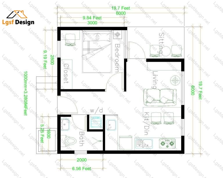 D36110 floor plan