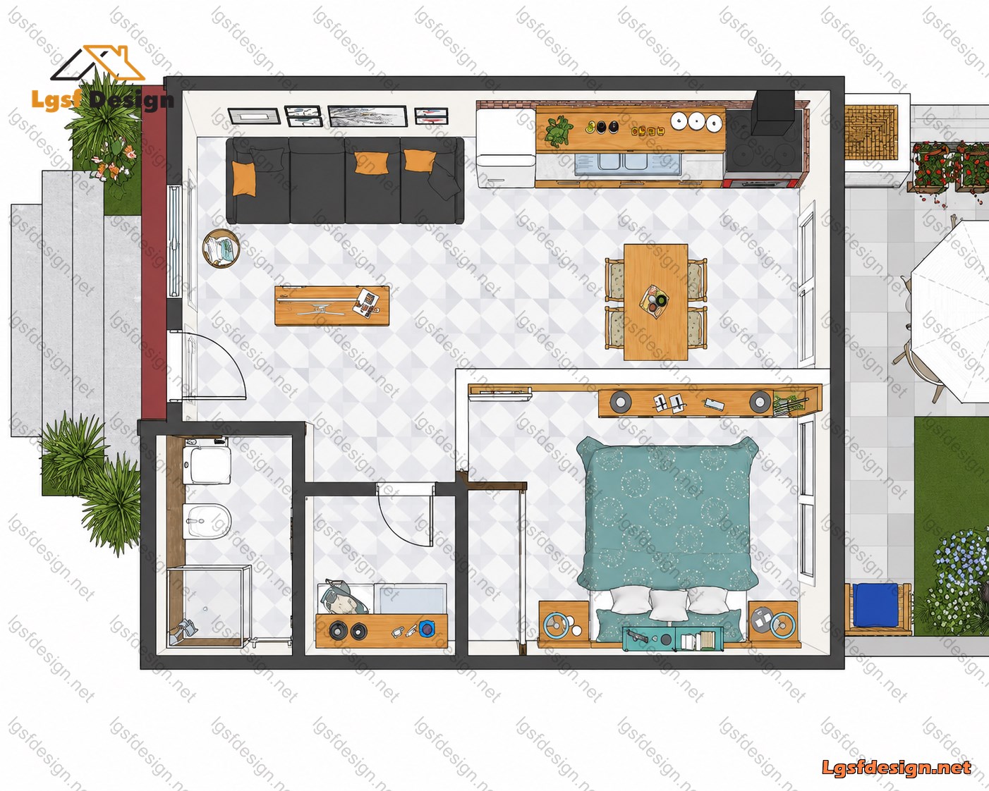 D37110 floor plan