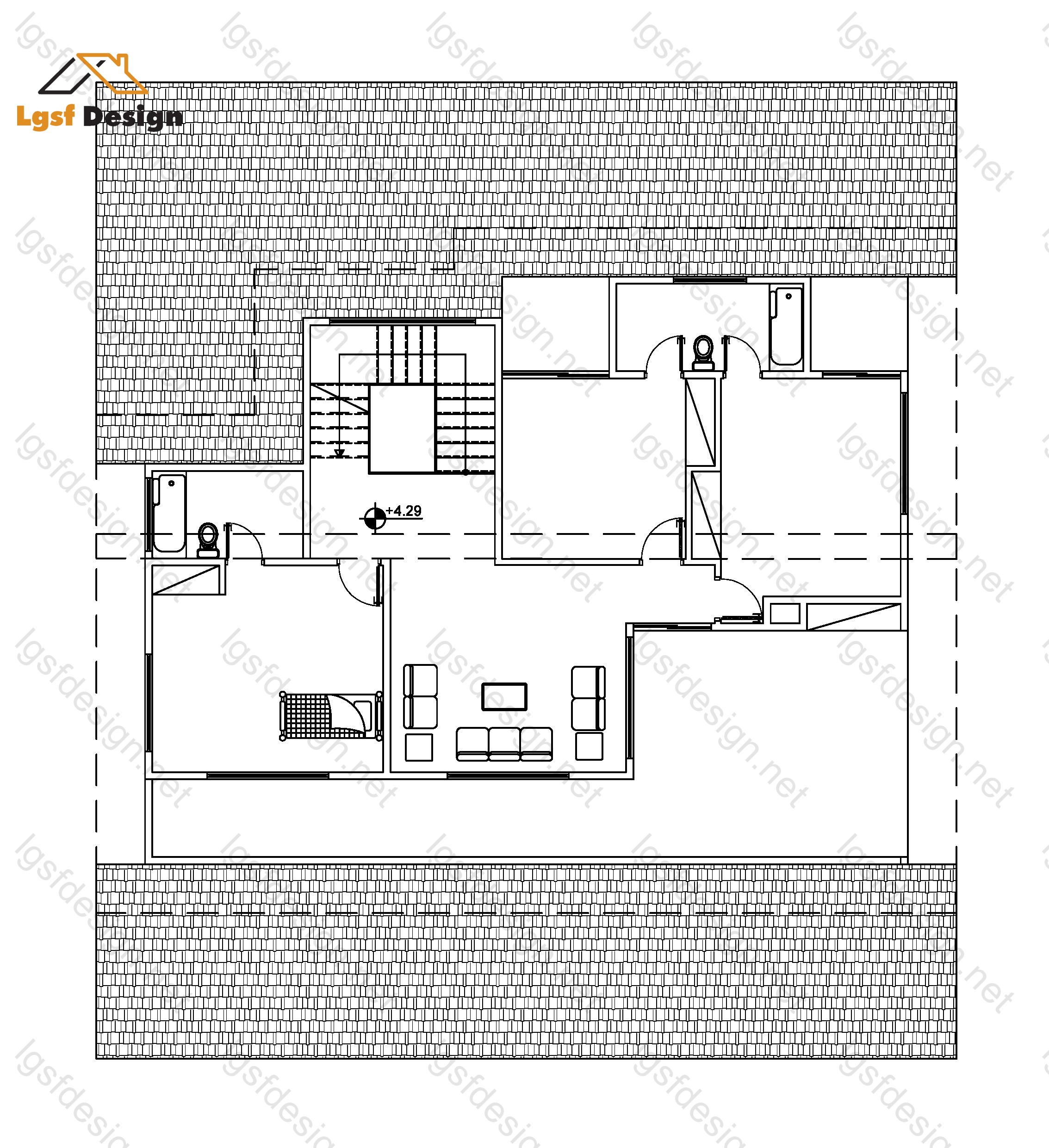 D385440 floor plan