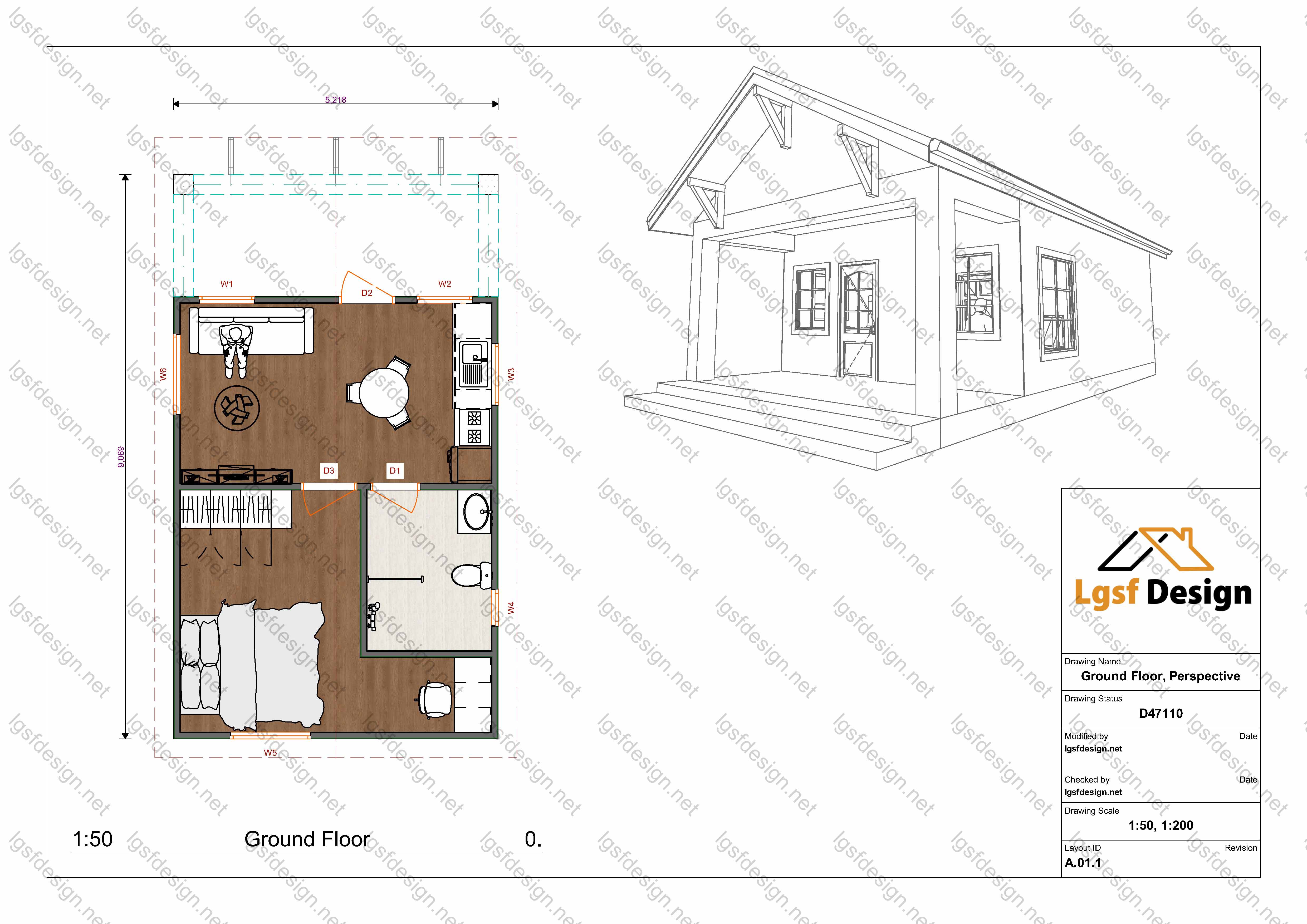 D47110 floor plan