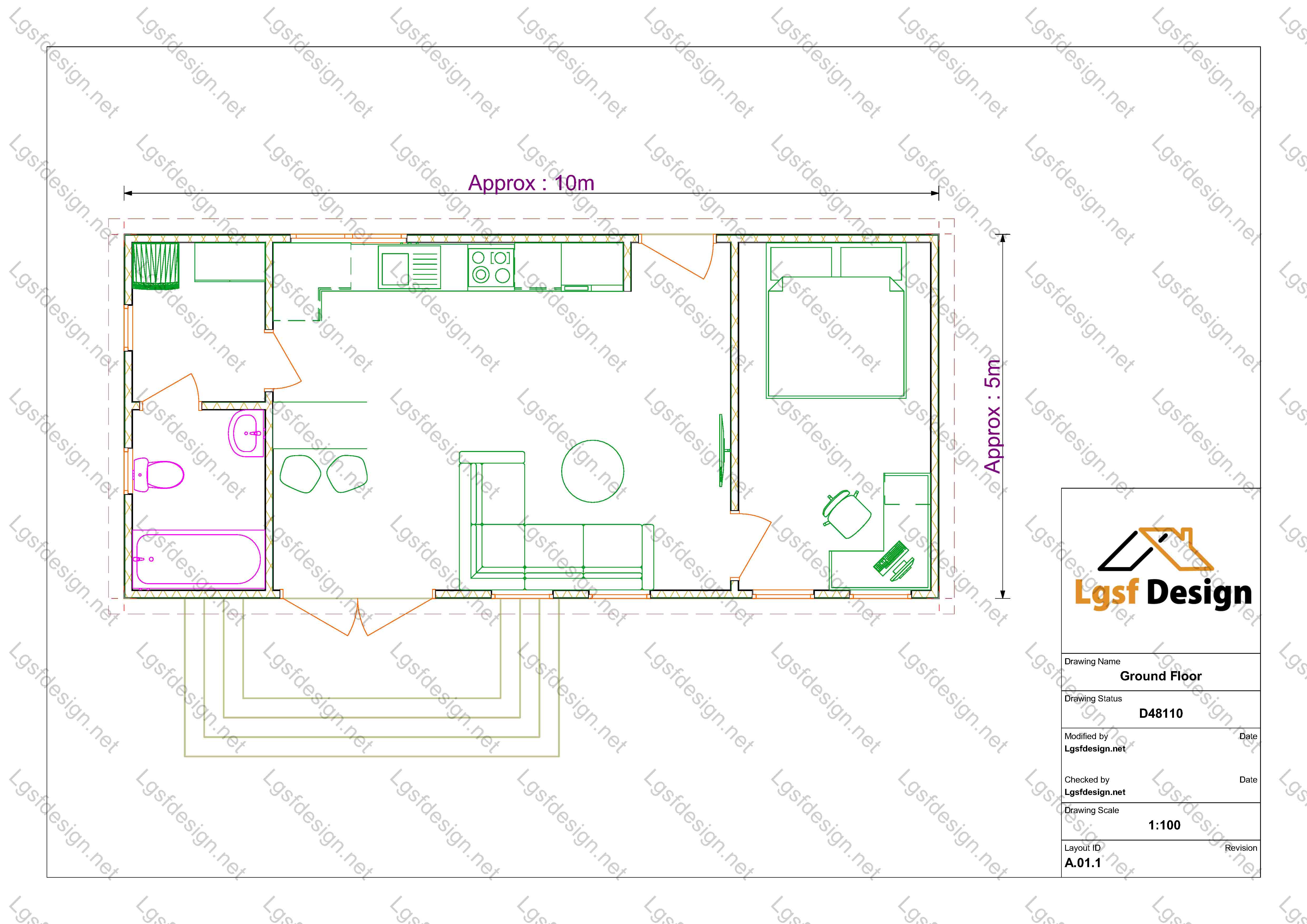 D48110 floor plan