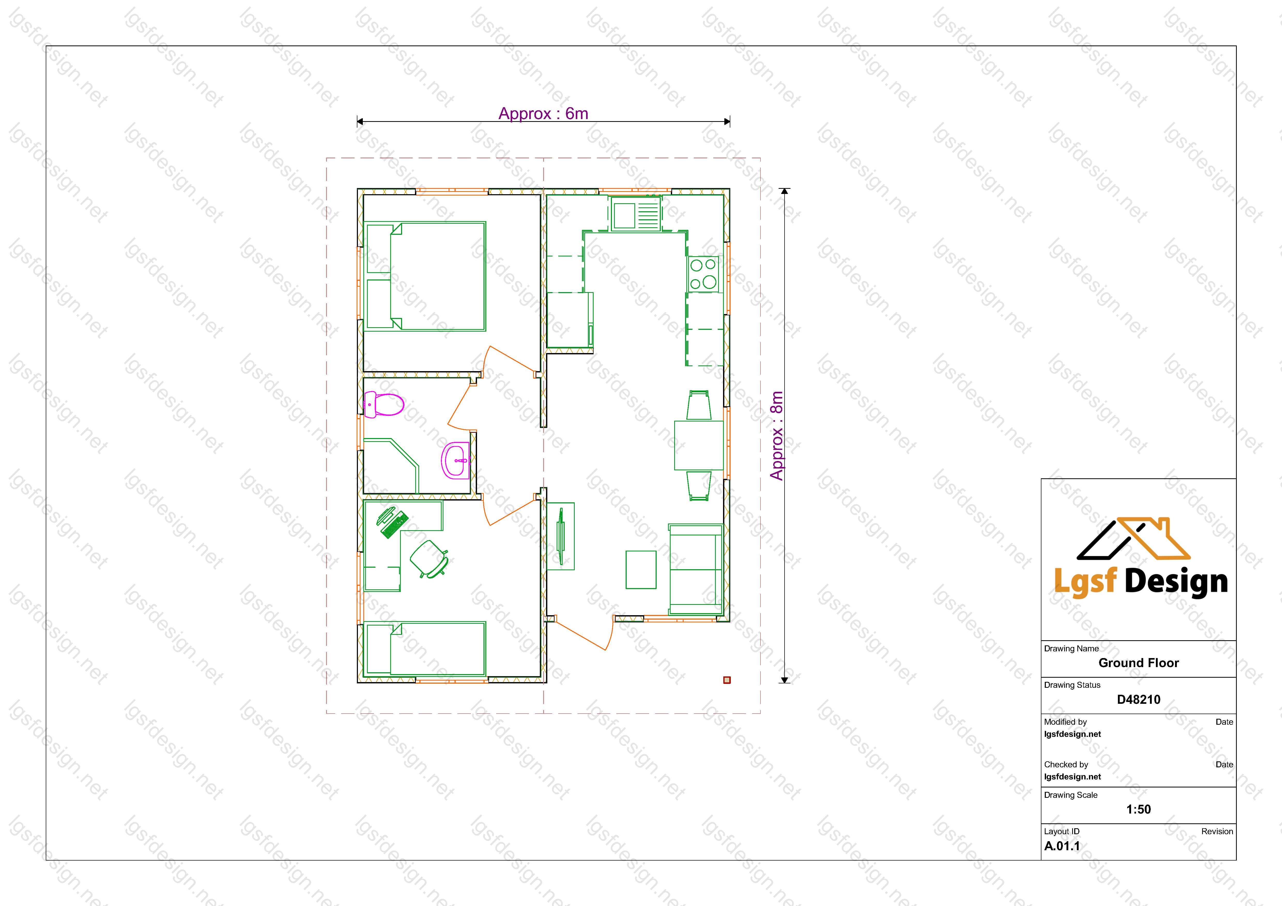 D48210 floor plan