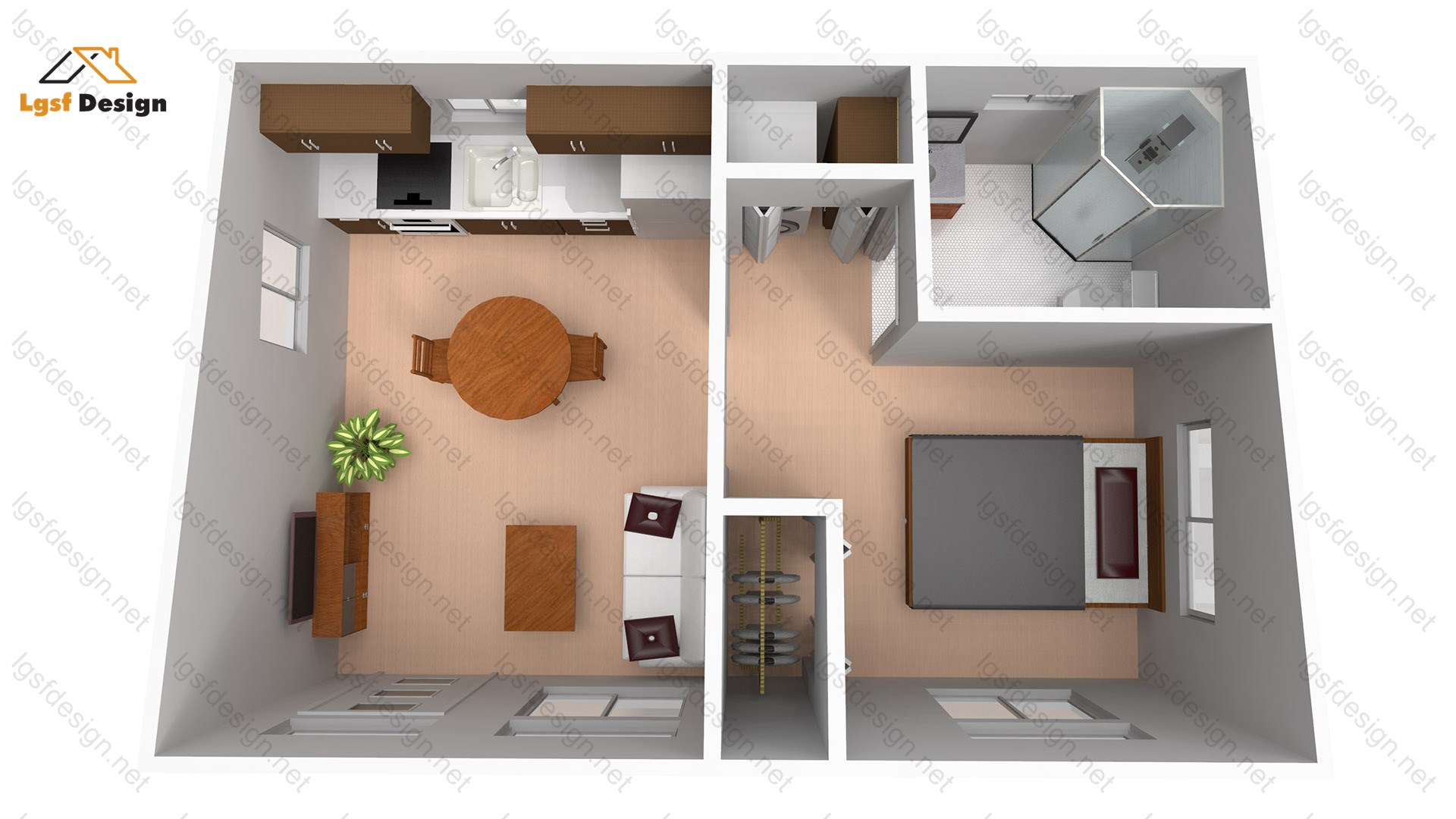 D52110 floor plan