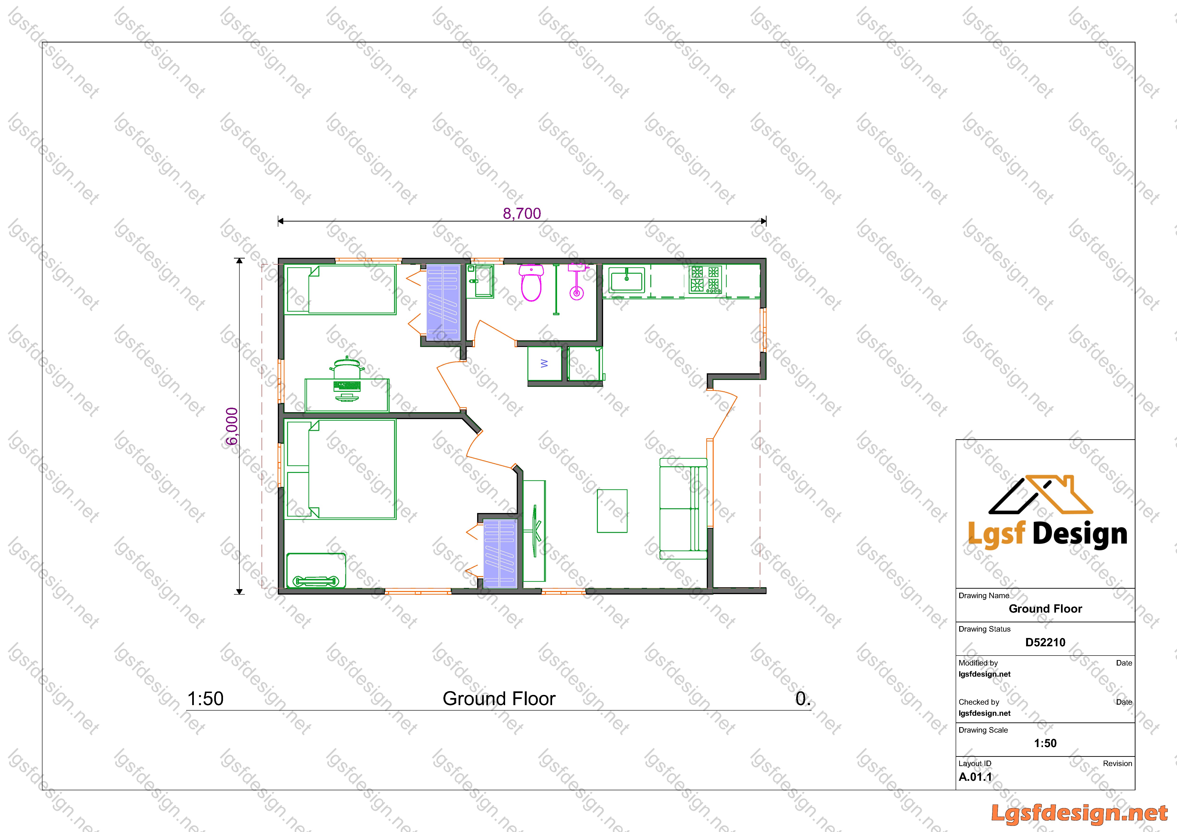 D52210 floor plan