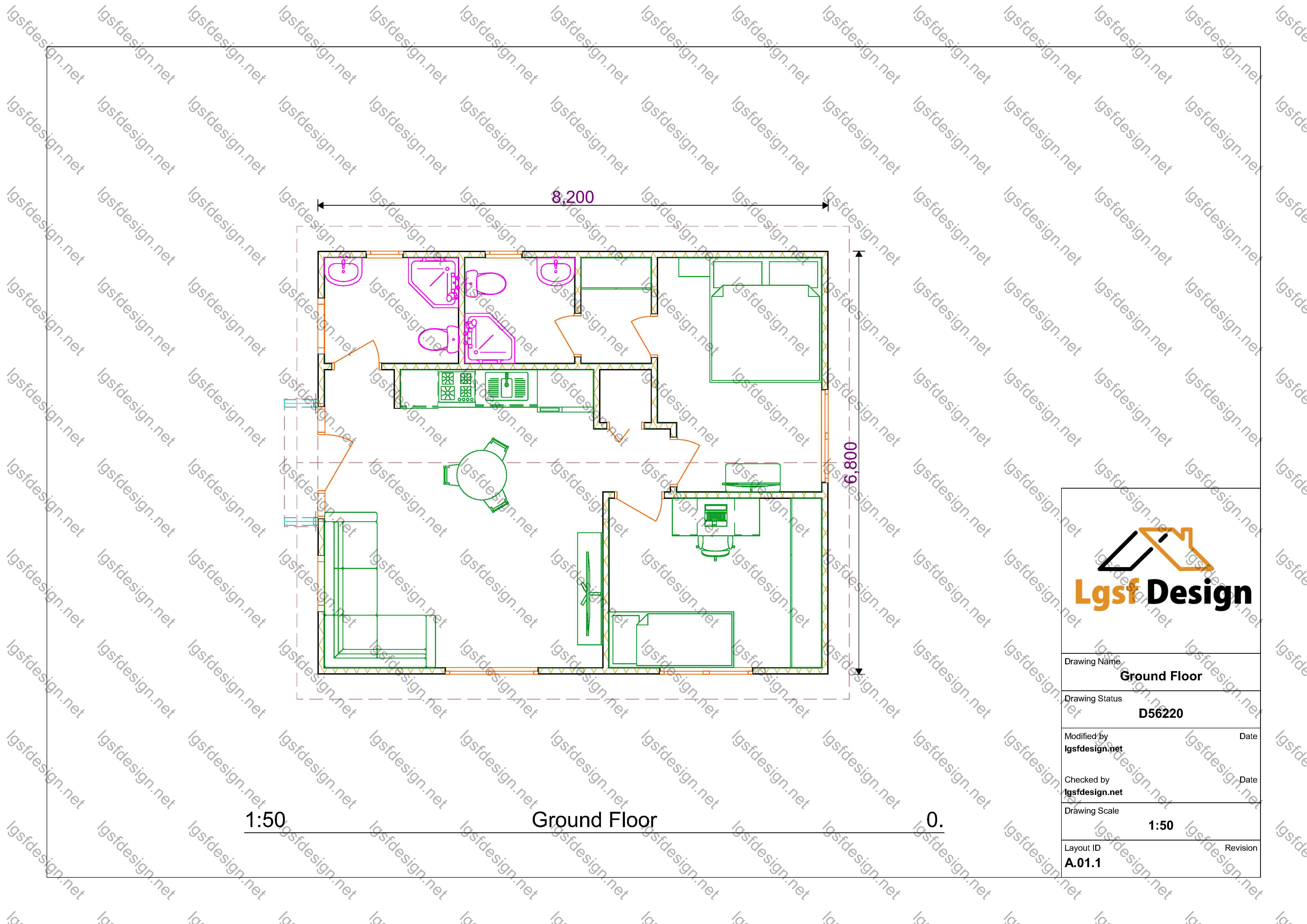 D56220 floor plan