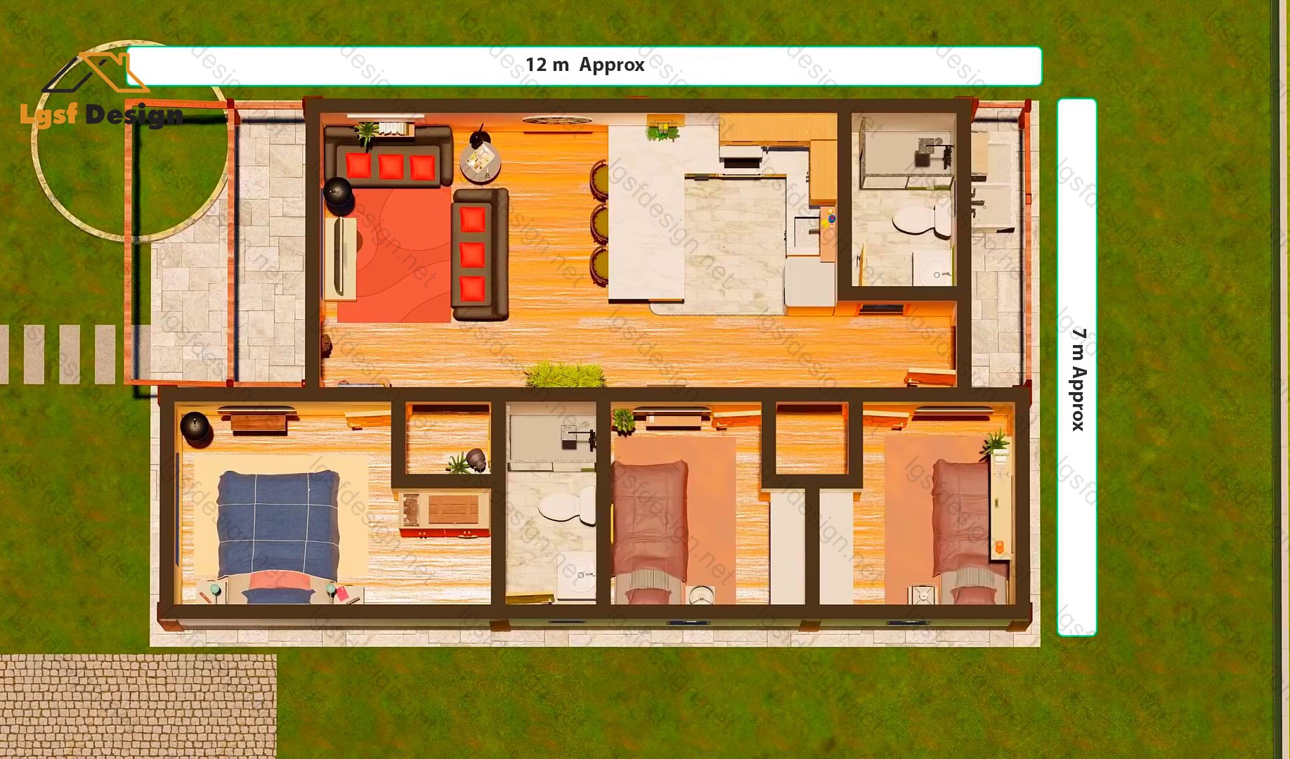 D733201 floor plan