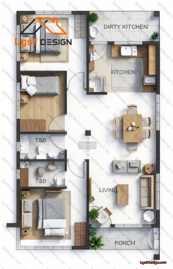 D82320 floor plan