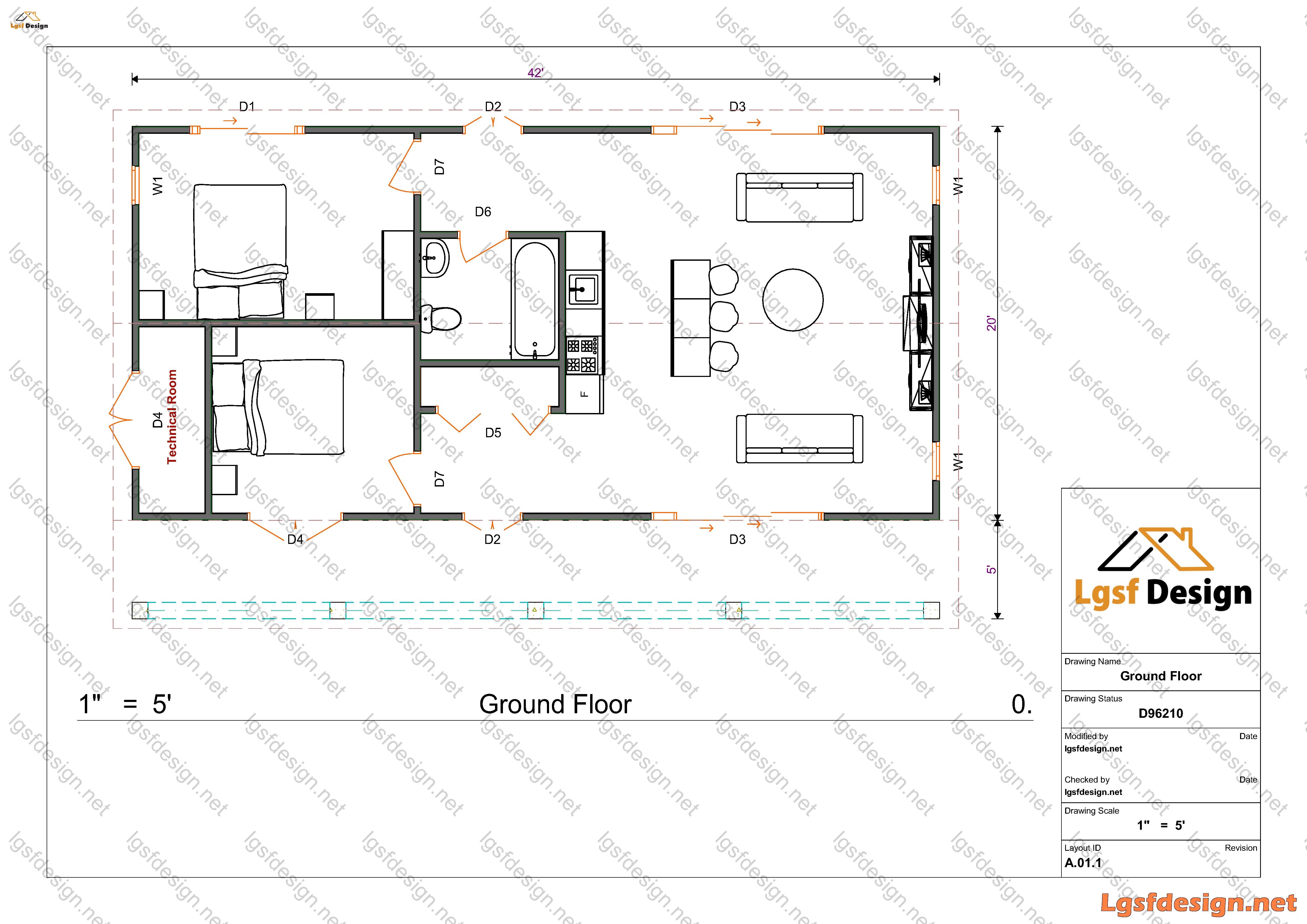 D96210 floor plan