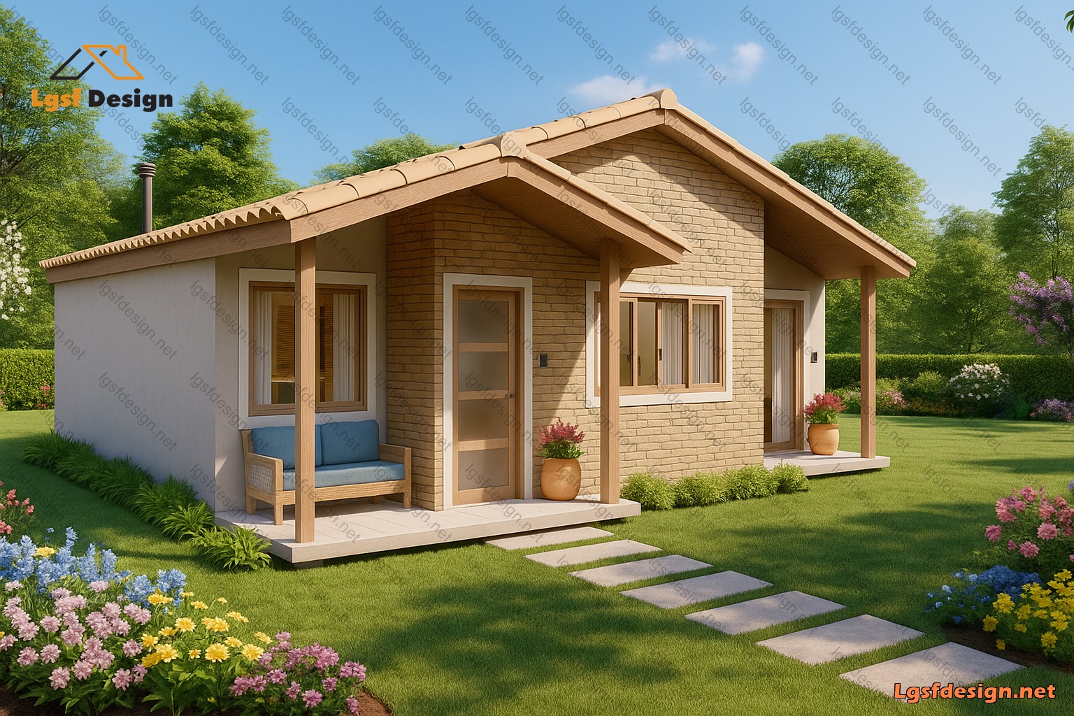 LSF house plan D105220 gallery image 2