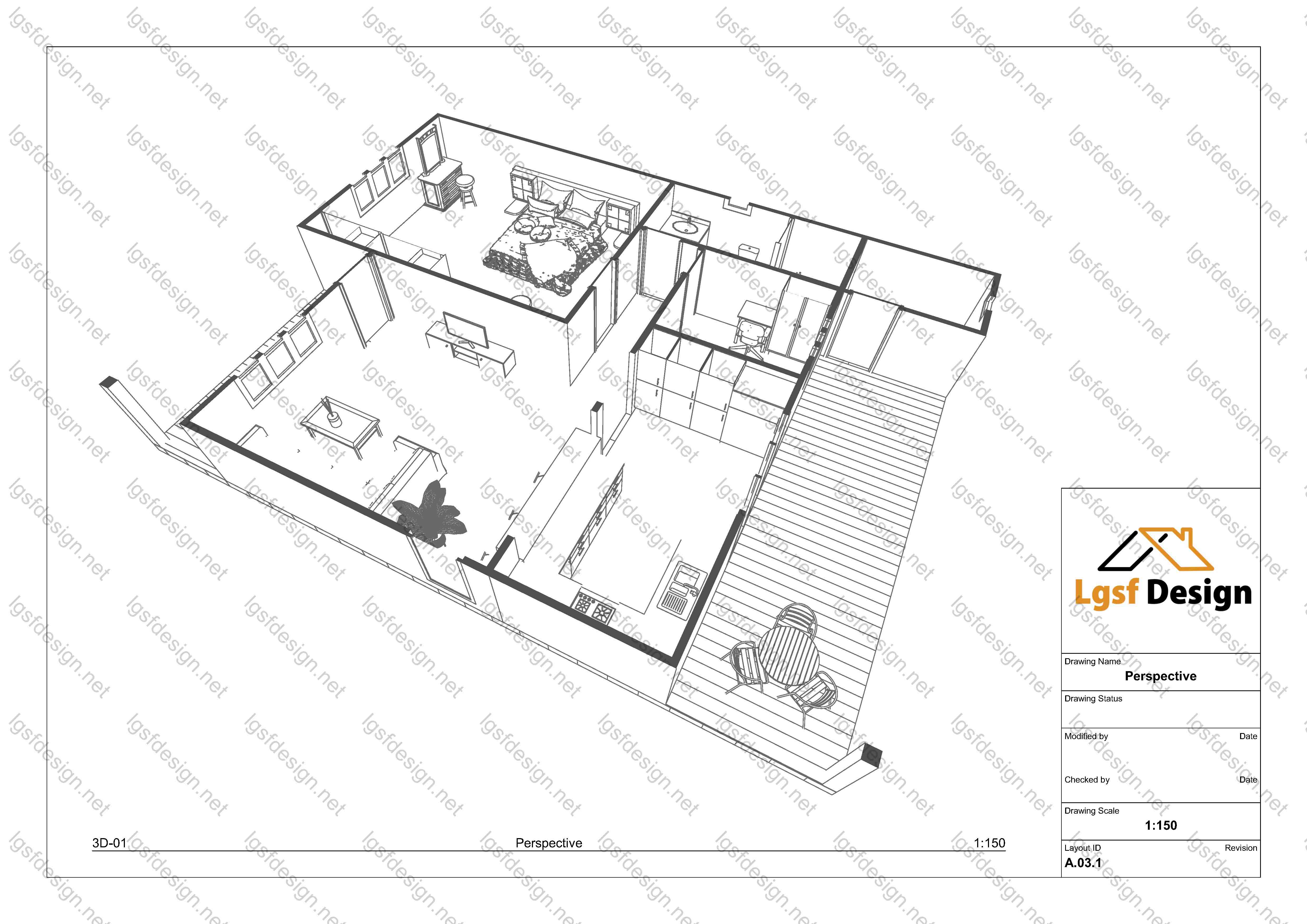 LSF house plan D120210 gallery image 17