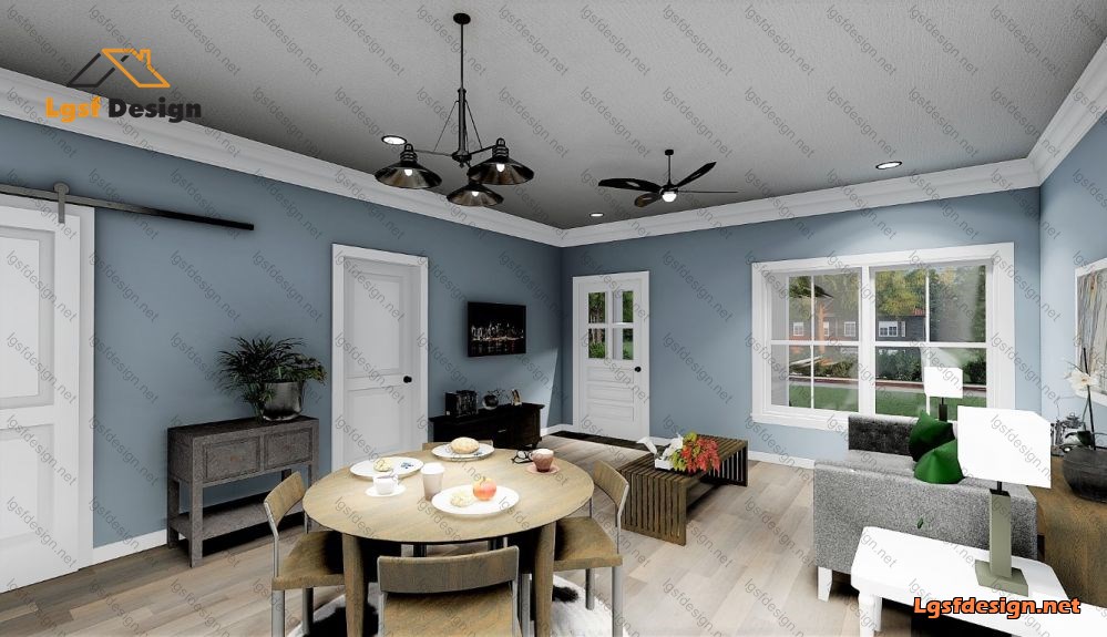 LSF house plan D131320 gallery image 6