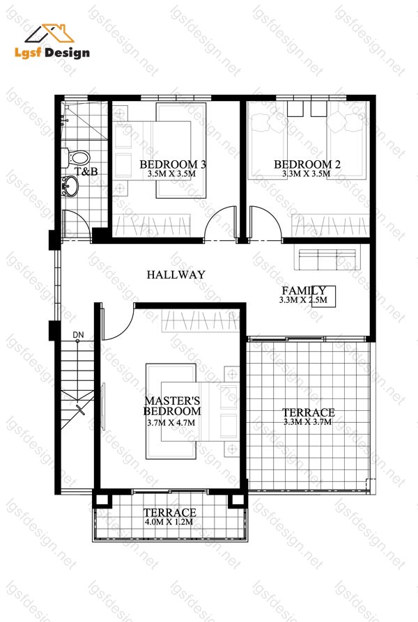 LSF house plan D140421 gallery image 4