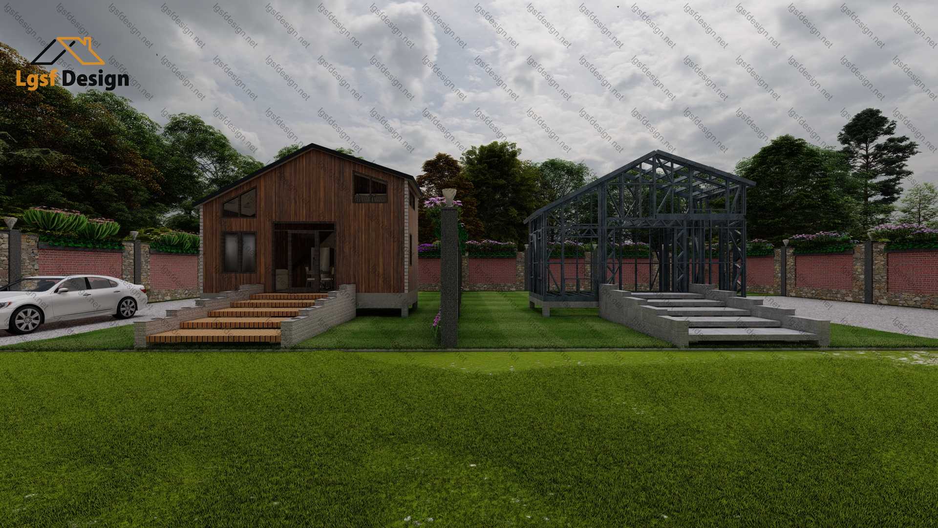 LSF house plan D30112 gallery image 3