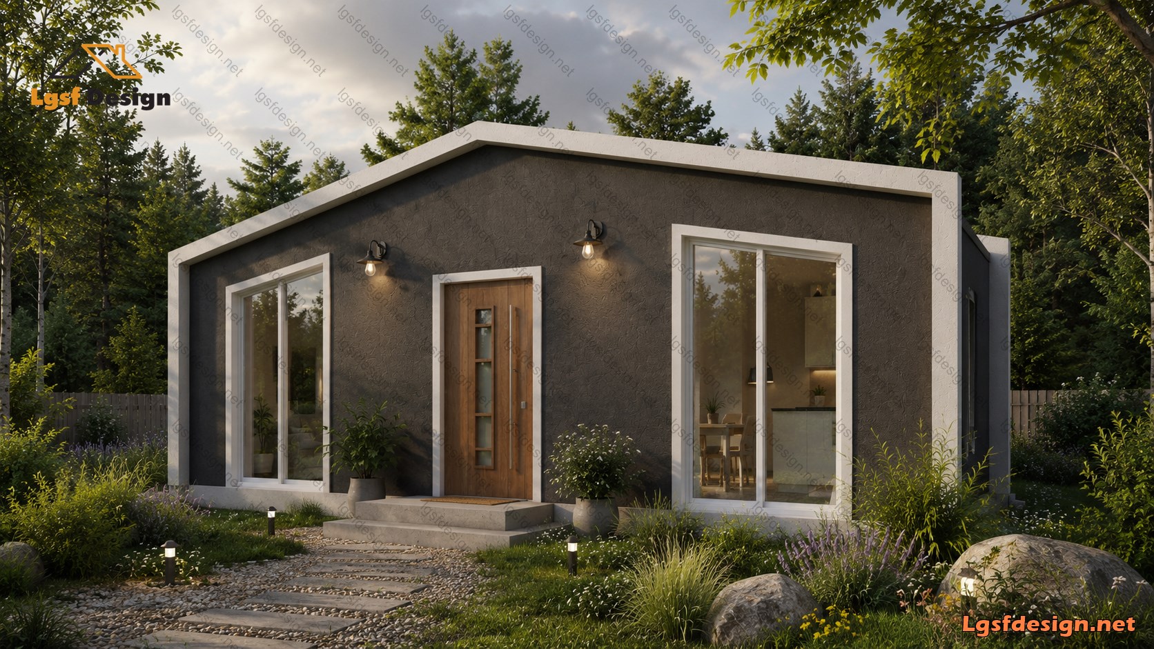 LSF house plan D32110 gallery image 3