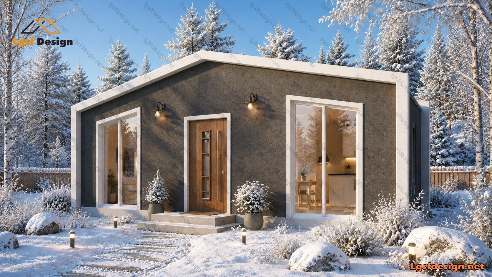 LSF house plan D32110 gallery image 2