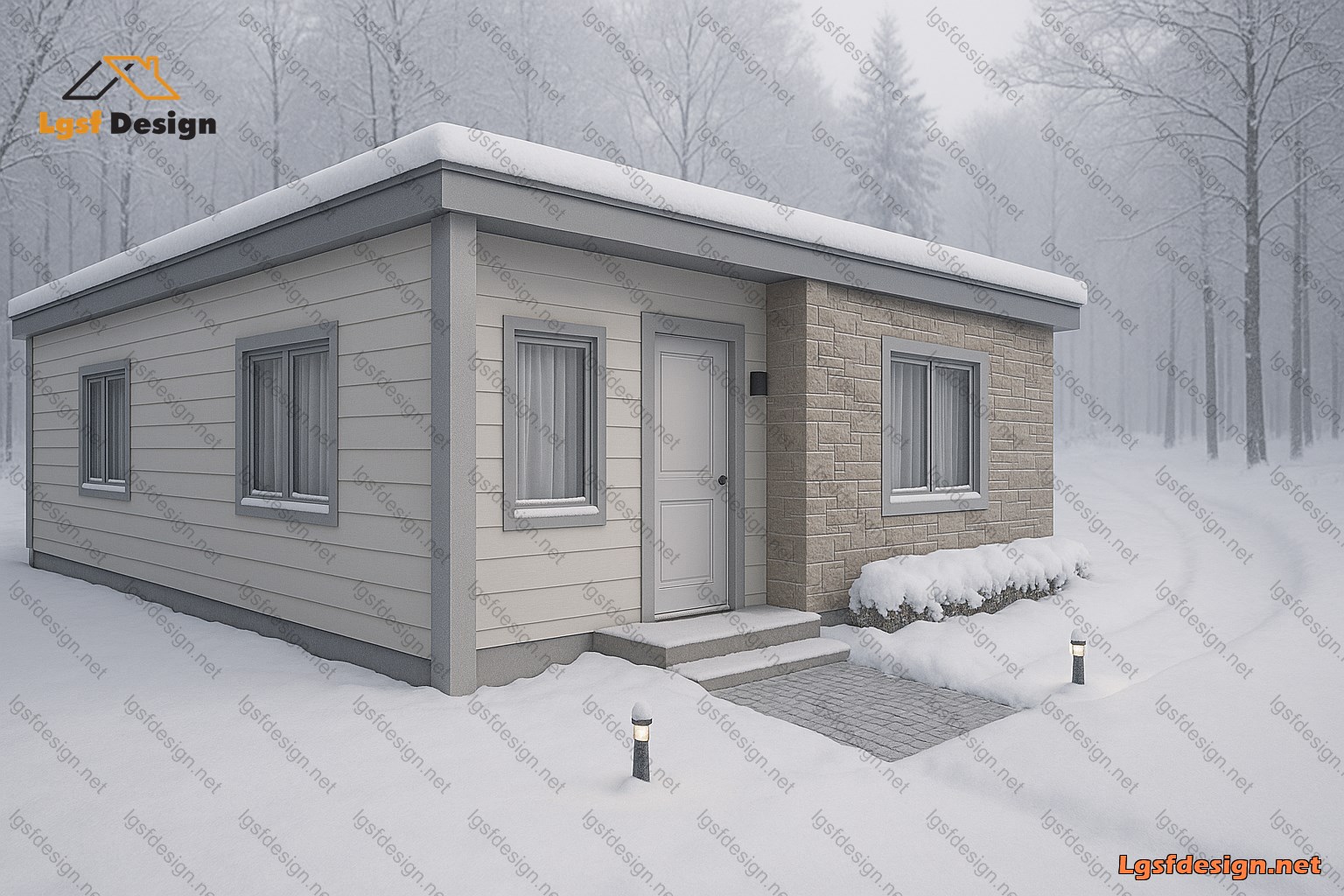 LSF house plan D35110 gallery image 3