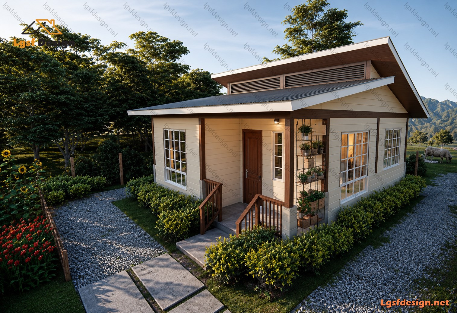 LSF house plan D36210 gallery image 2
