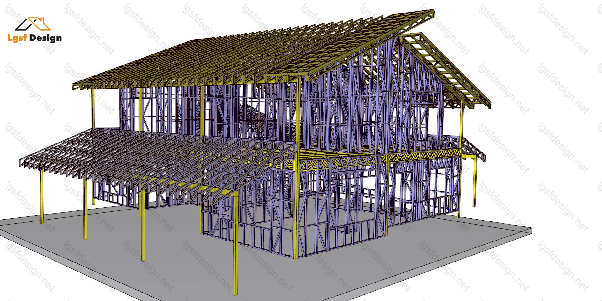 LSF house plan D385440 gallery image 6