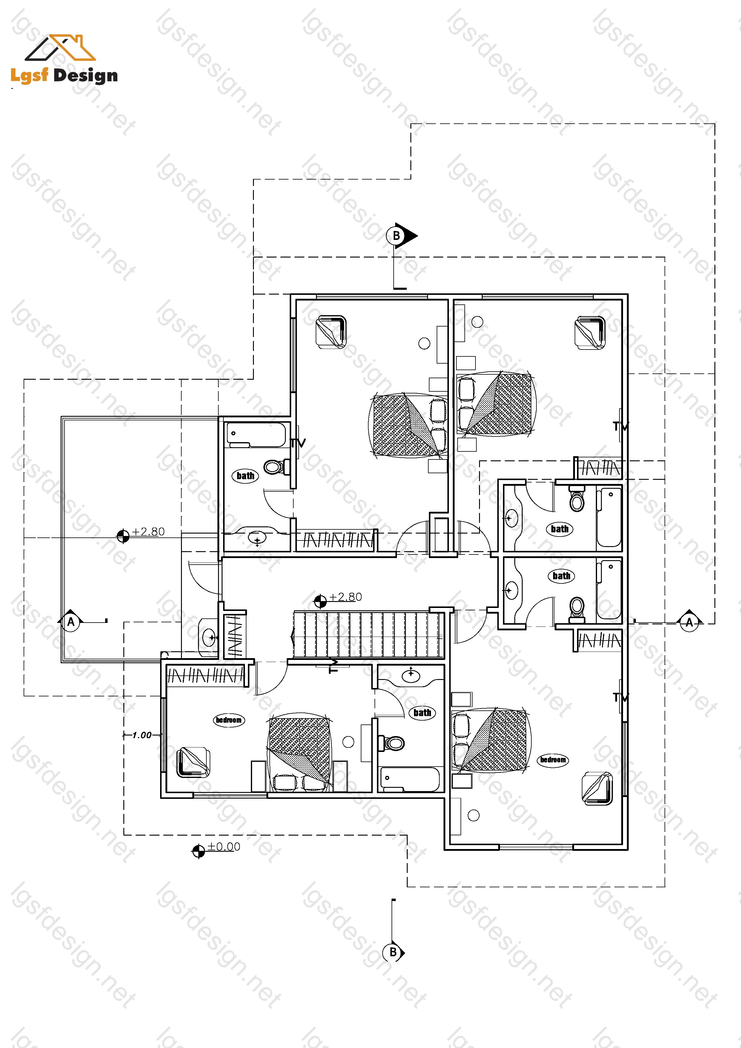 LSF house plan D400562 gallery image 4