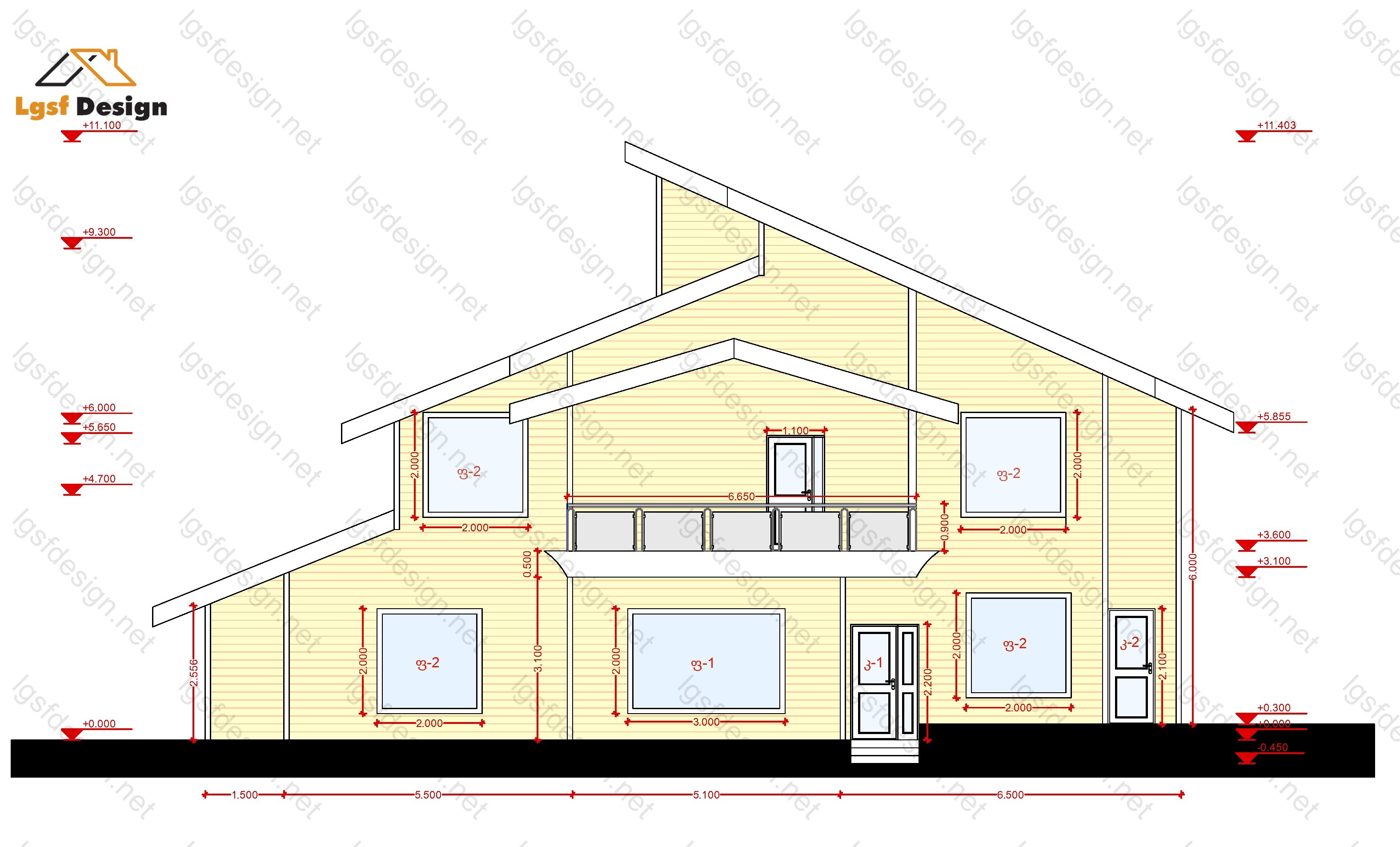 LSF house plan D400562 gallery image 5