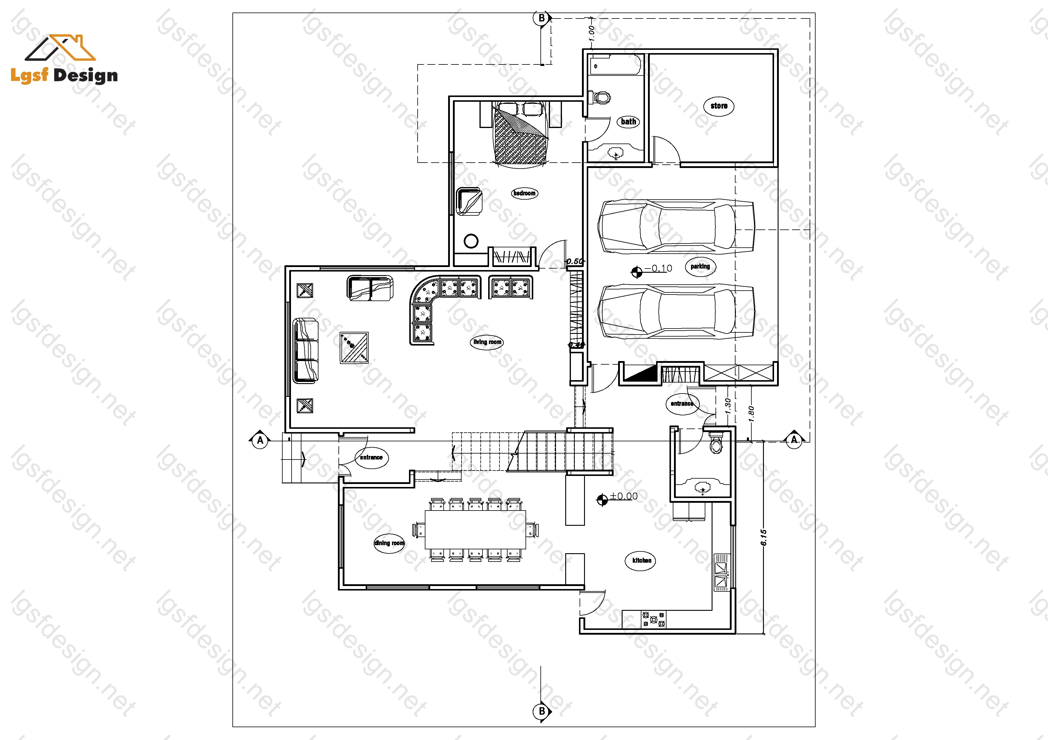 LSF house plan D400562 gallery image 6