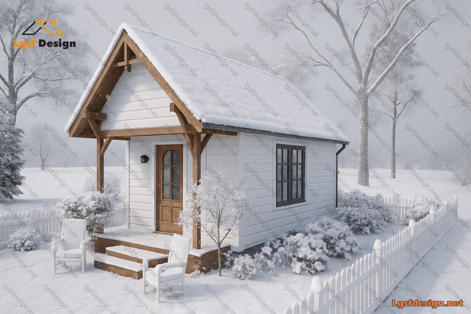 LSF house plan D47110 gallery image 2