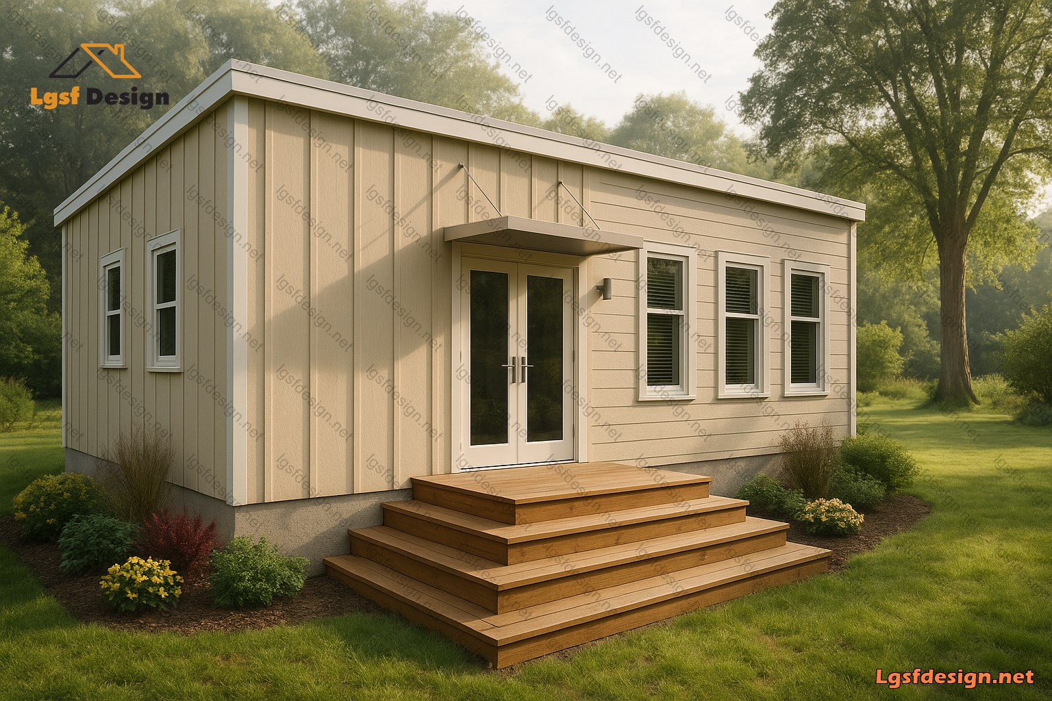 LSF house plan D48110 gallery image 3