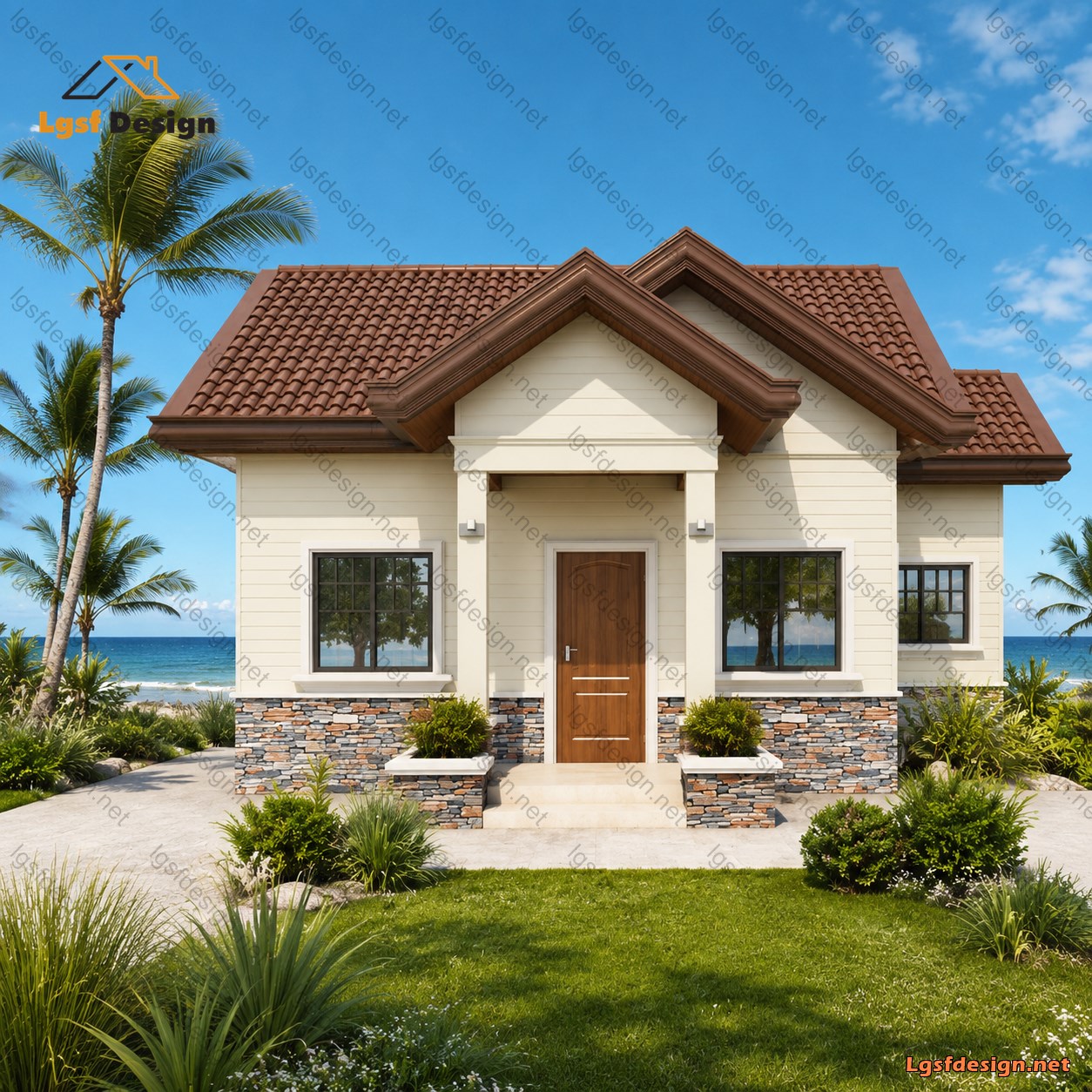 LSF house plan D51211 gallery image 2