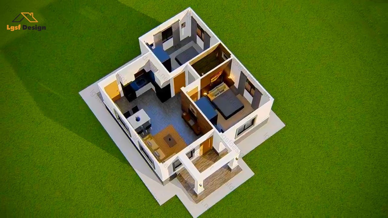 LSF house plan D55110 gallery image 8