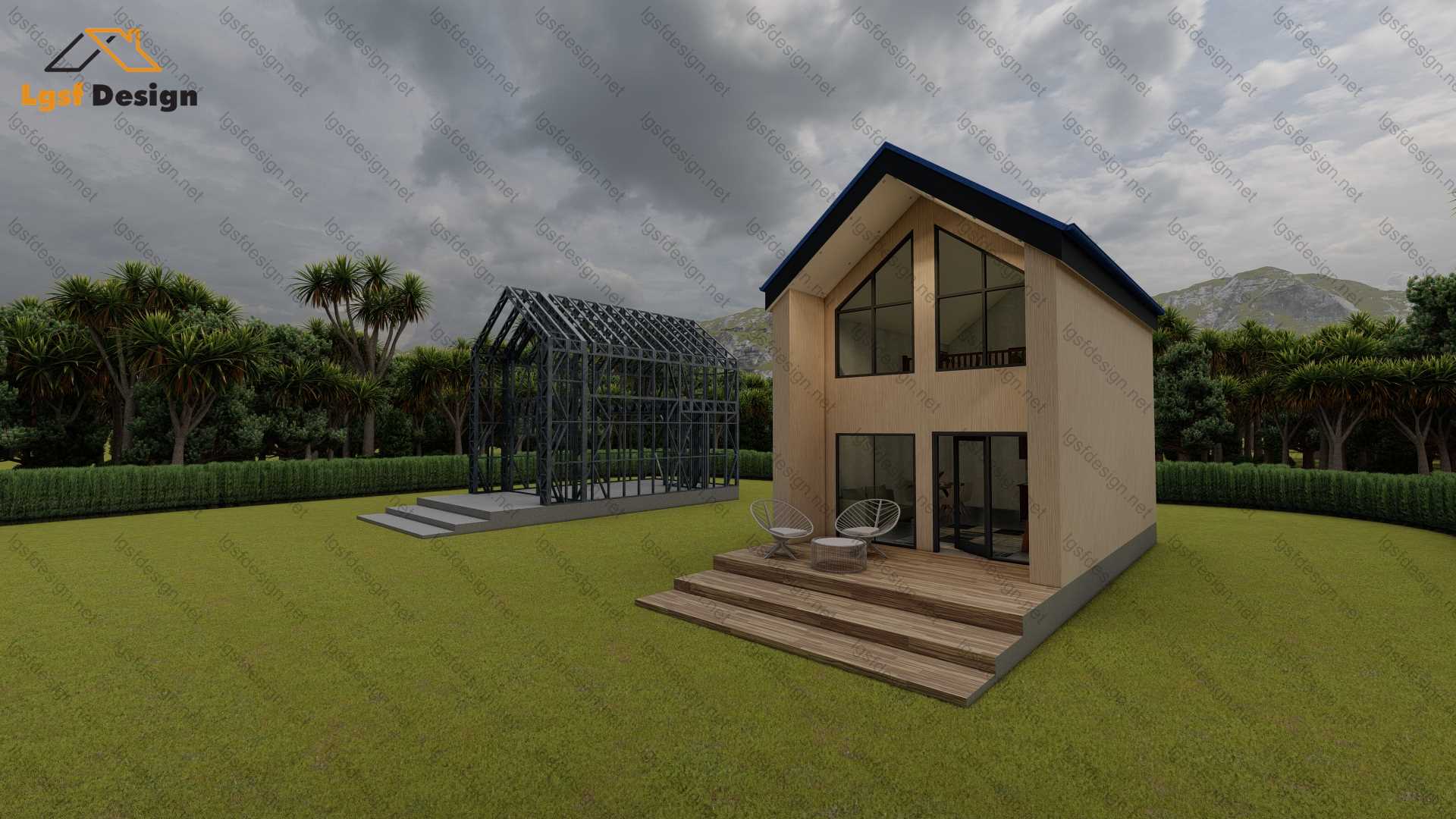 LSF house plan D56111 gallery image 10