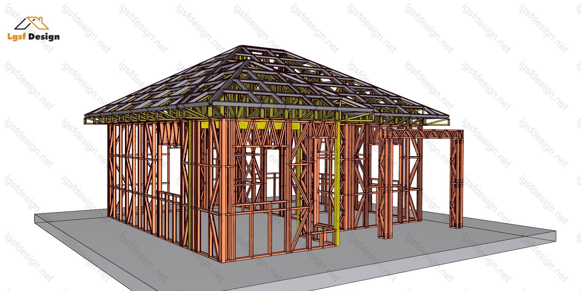 LSF house plan D56210 gallery image 8