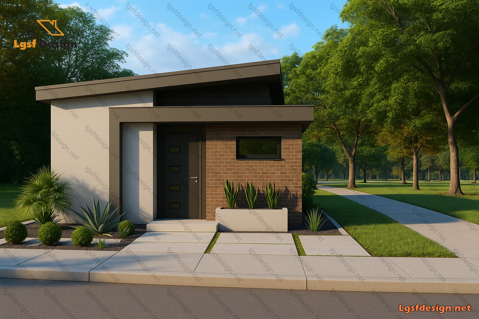 LSF house plan D60110 gallery image 3