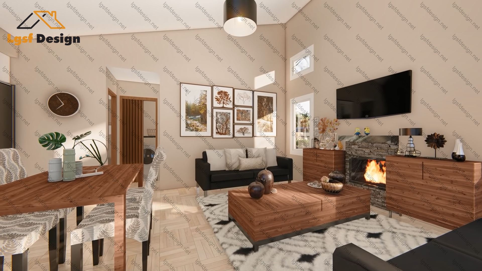 LSF house plan D601100 gallery image 10