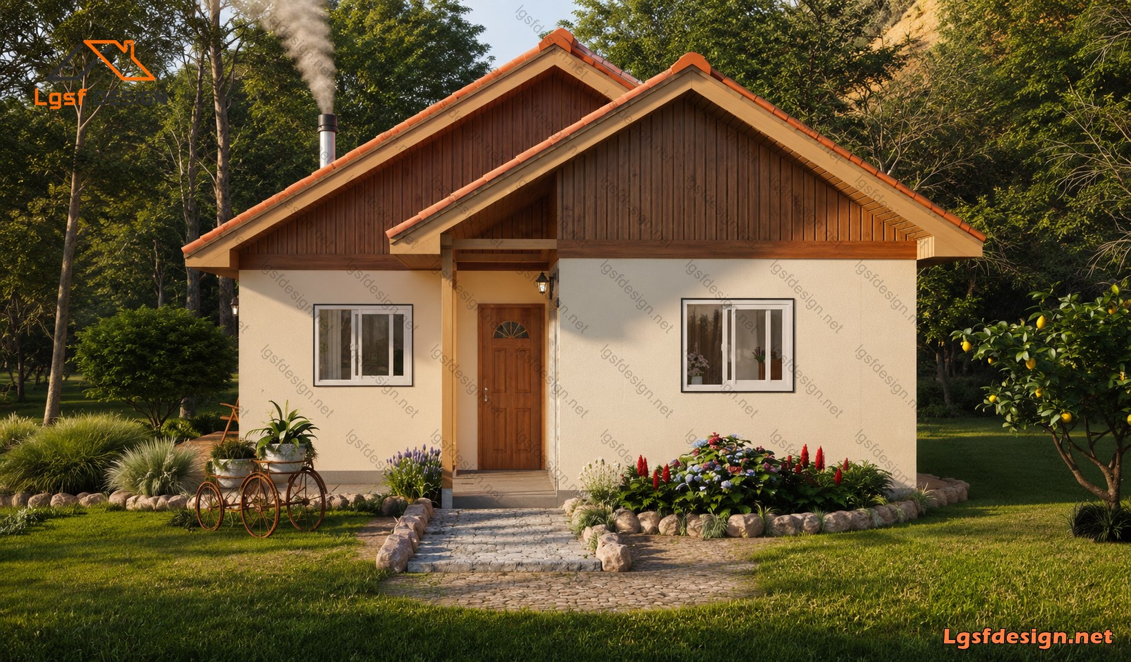 LSF house plan D70210 gallery image 3