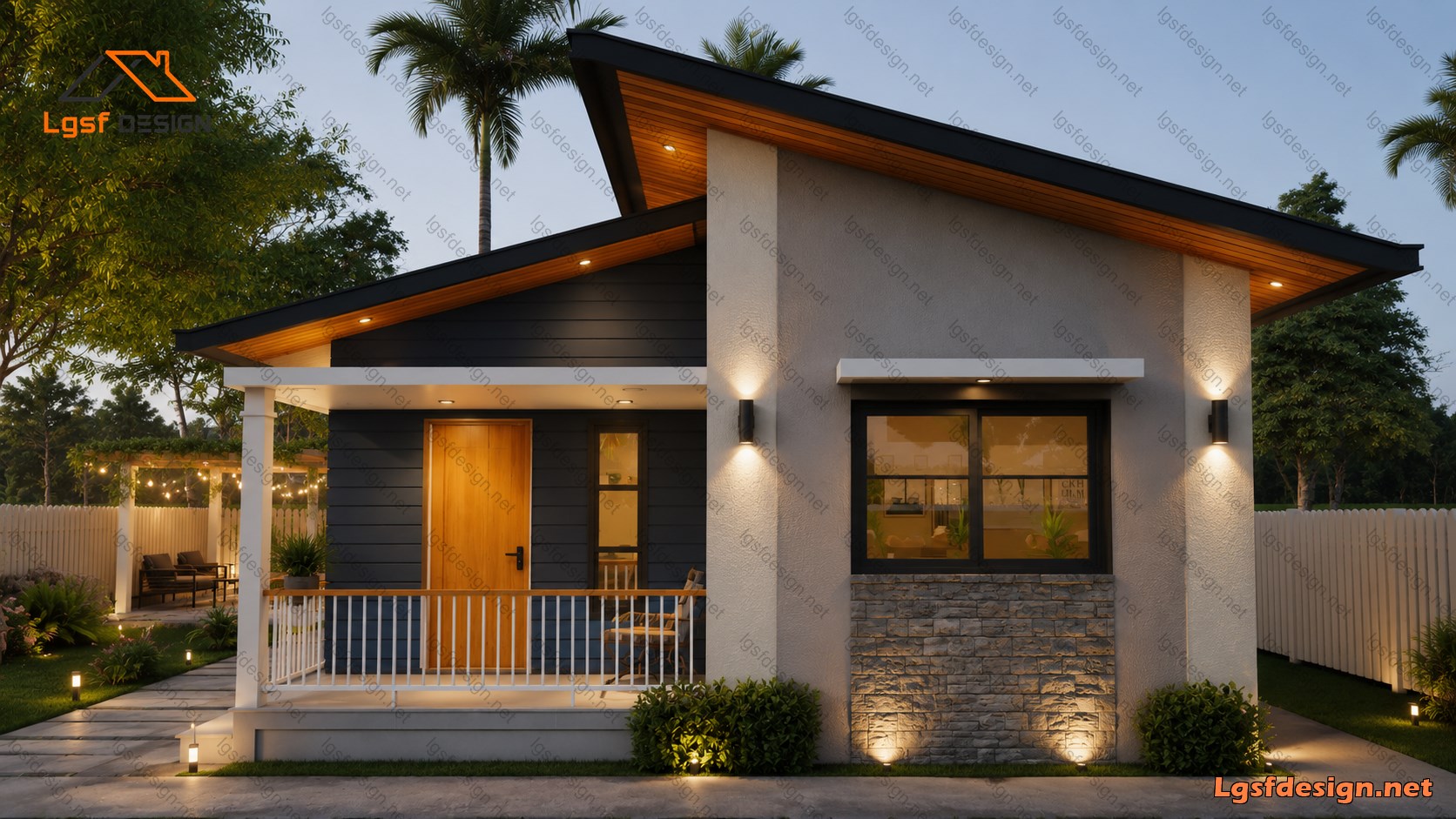 LSF house plan D71310 gallery image 2