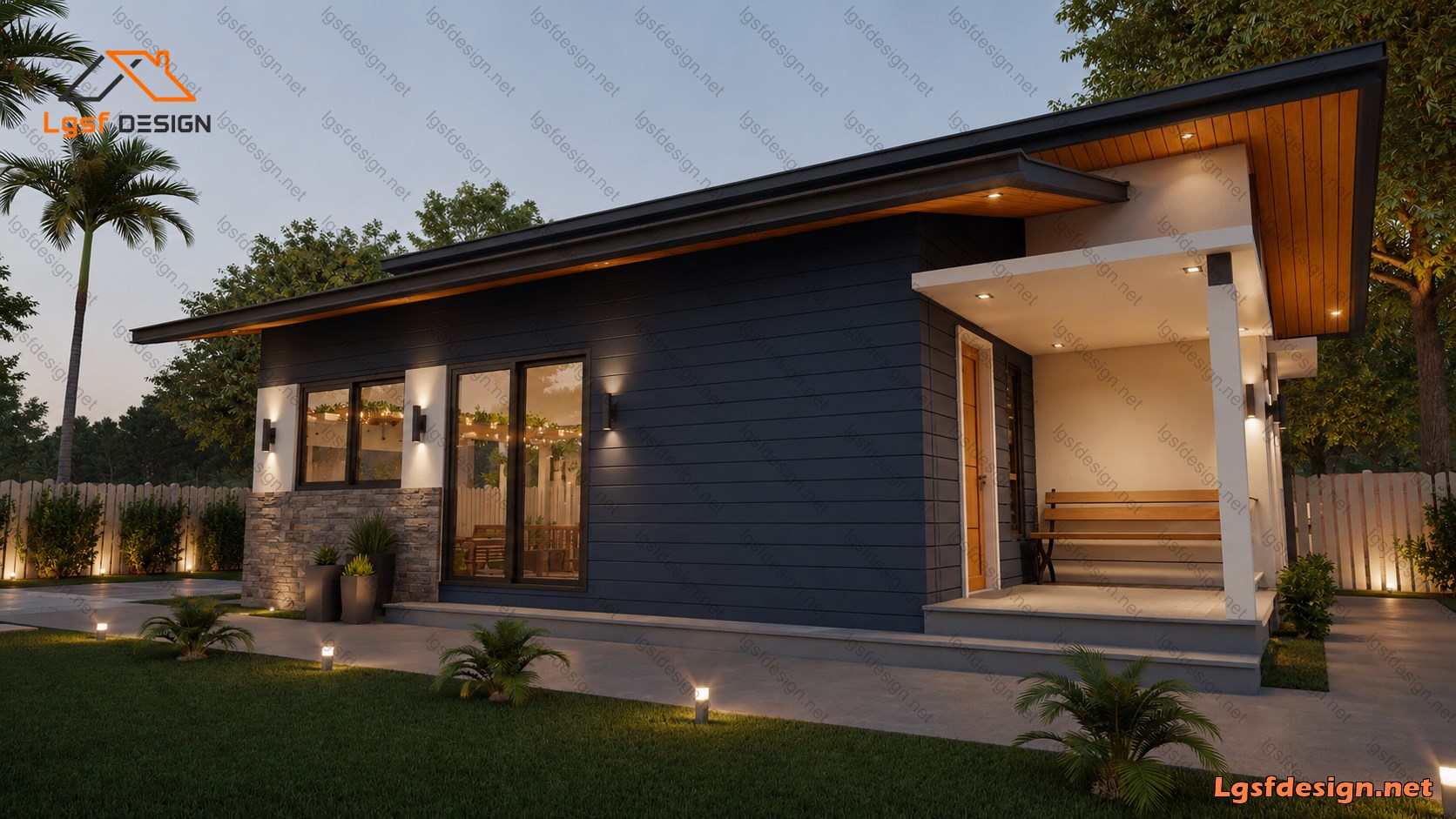LSF house plan D71310 gallery image 3