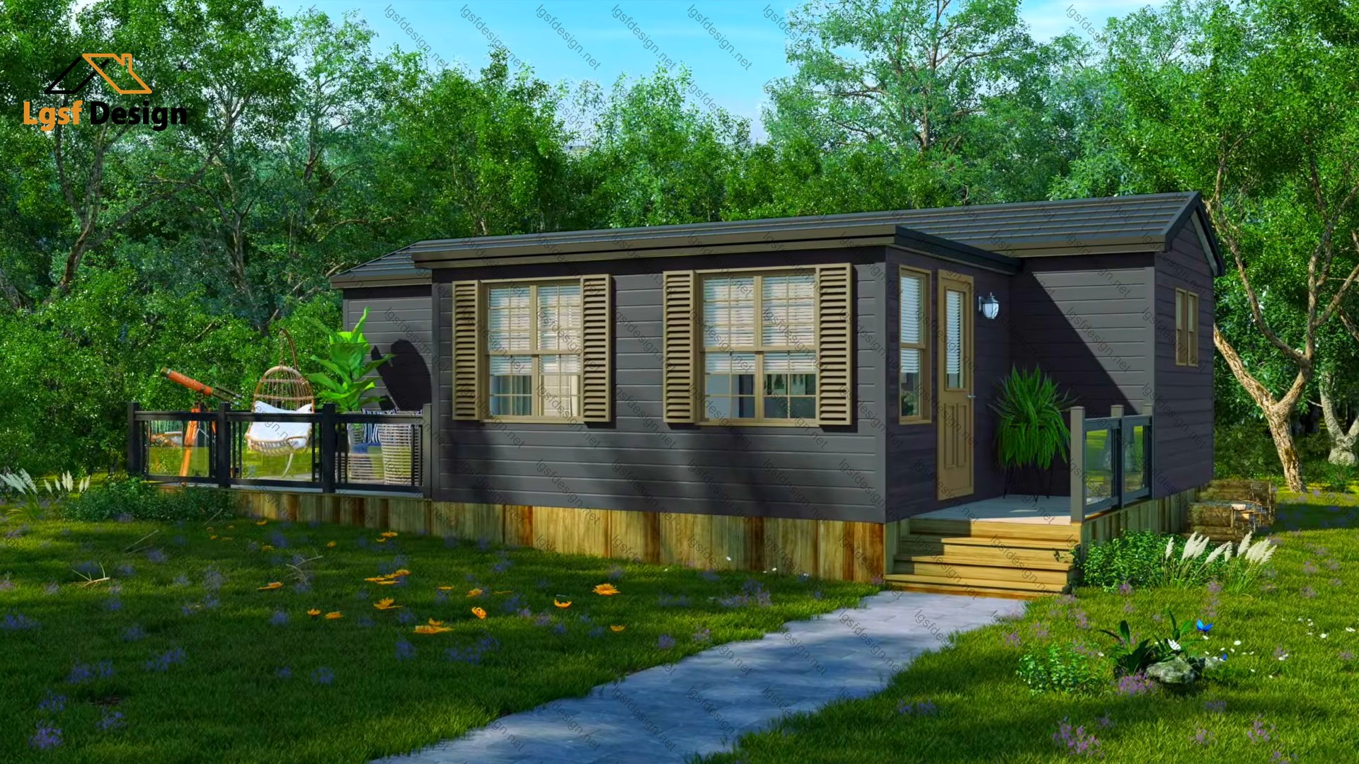 LSF house plan D73310 gallery image 3