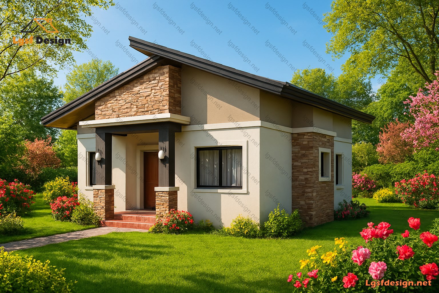 LSF house plan D73320 gallery image 3