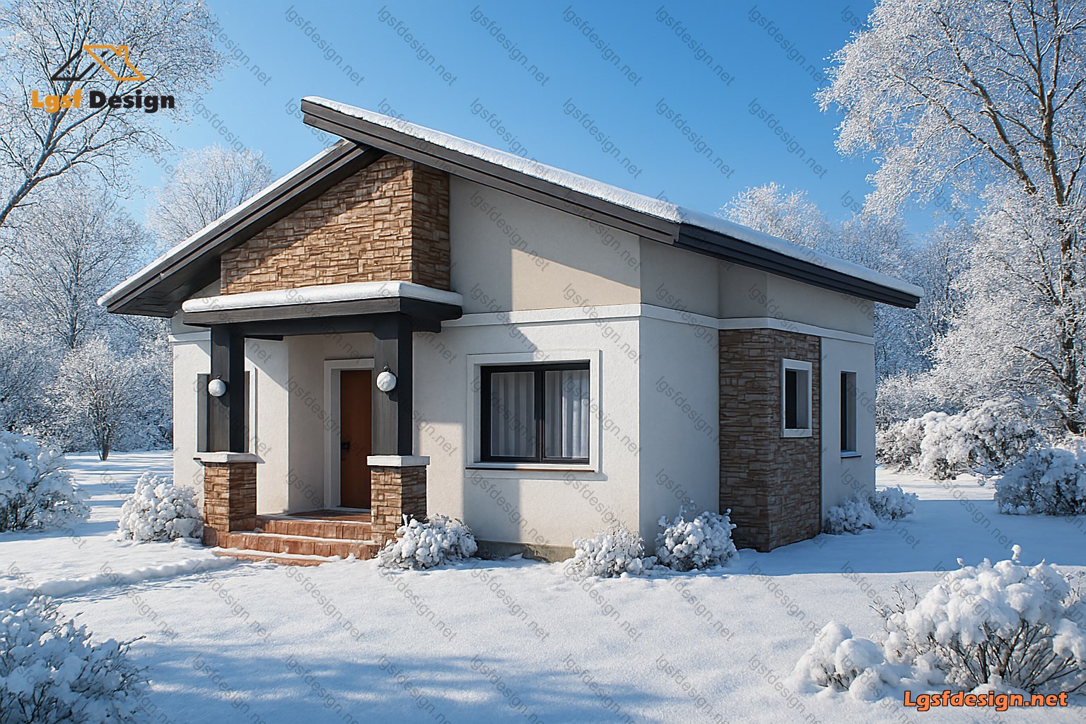 LSF house plan D73320 gallery image 4