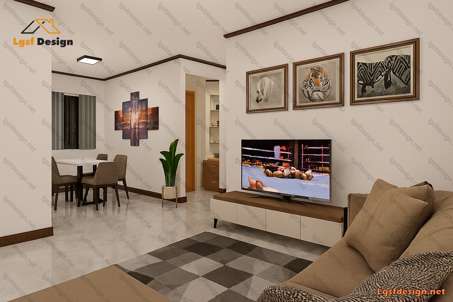 LSF house plan D73320 gallery image 9