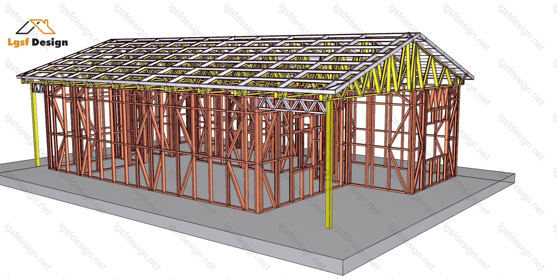 LSF house plan D733201 gallery image 11