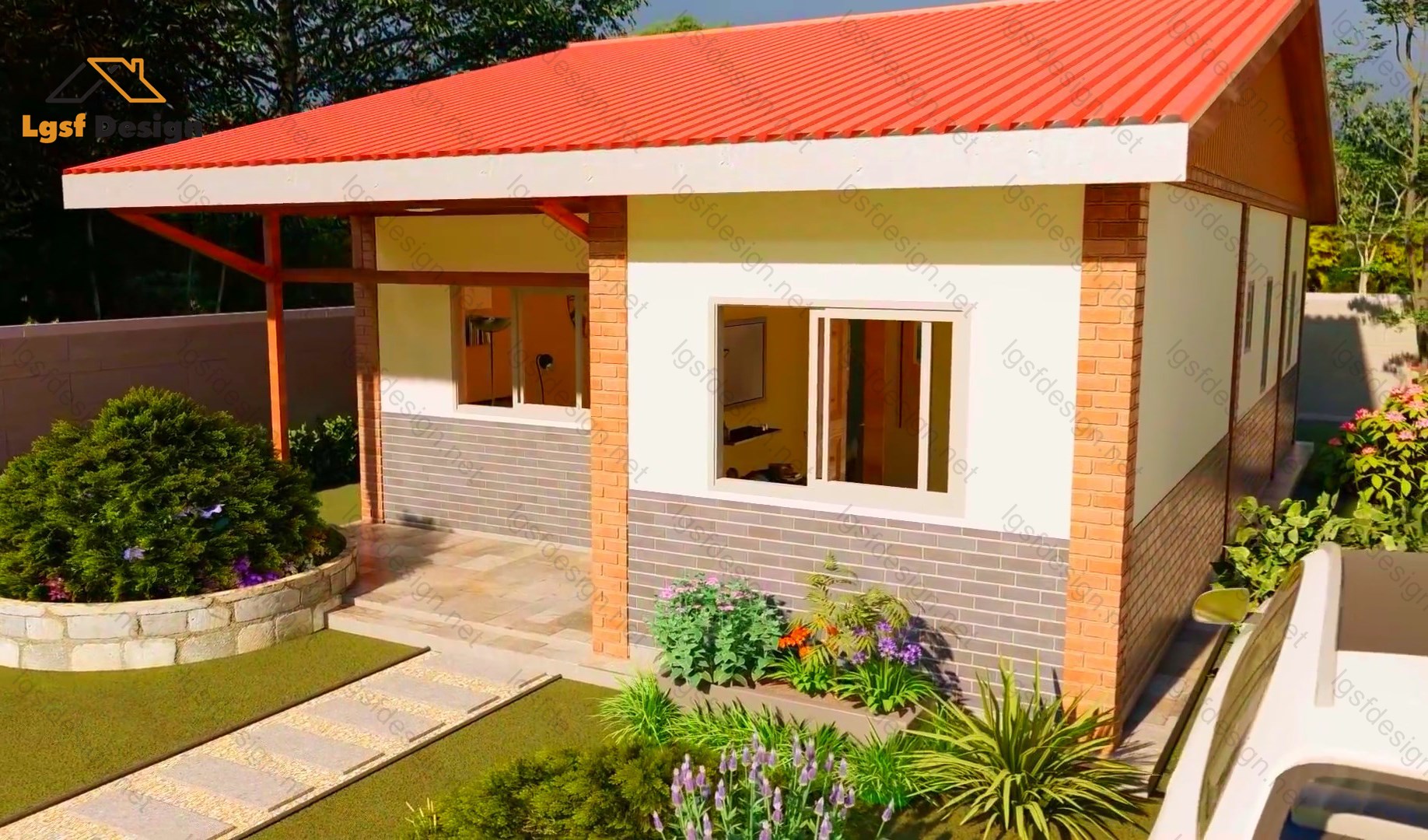 LSF house plan D733201 gallery image 3