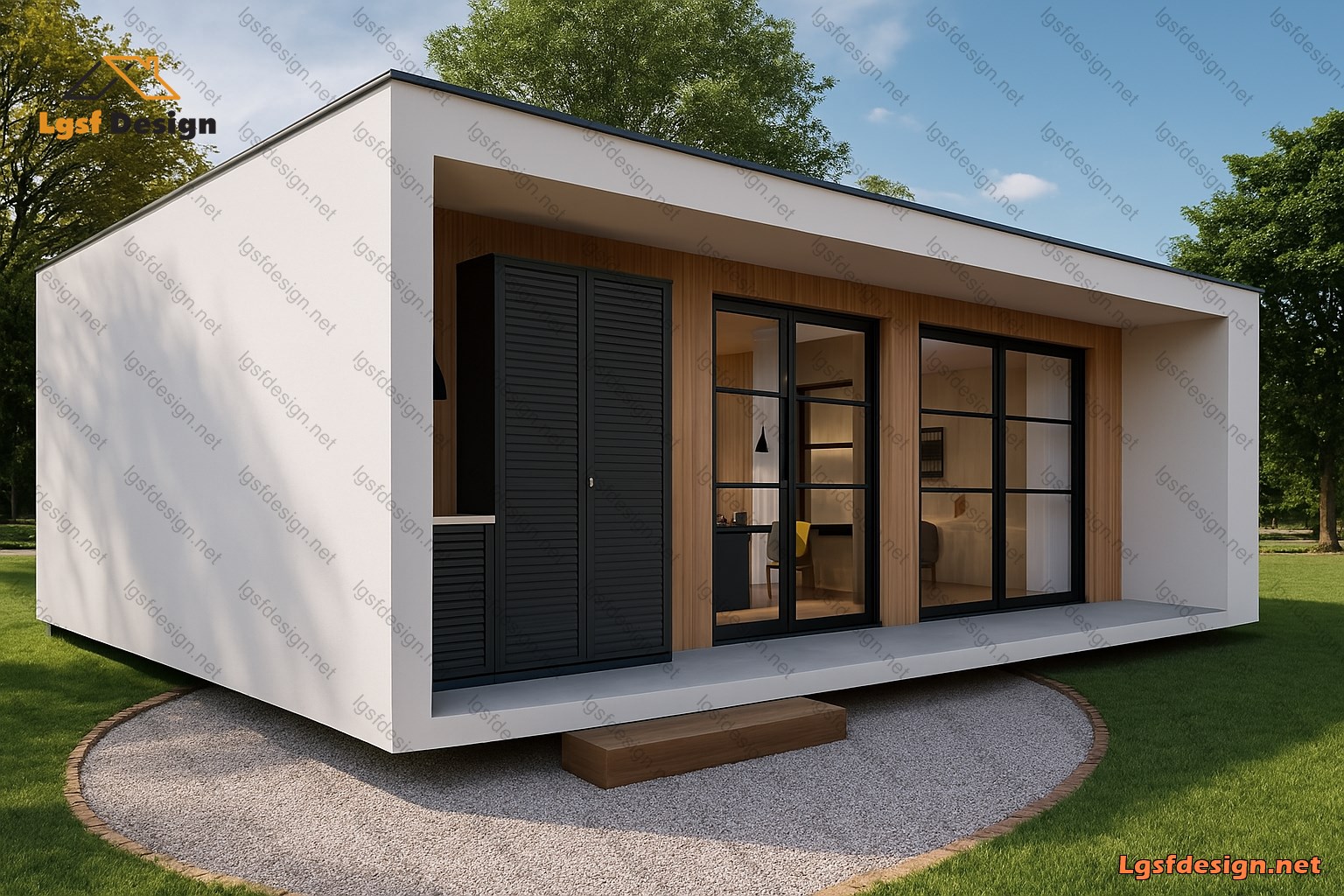 LSF house plan D74110 gallery image 5