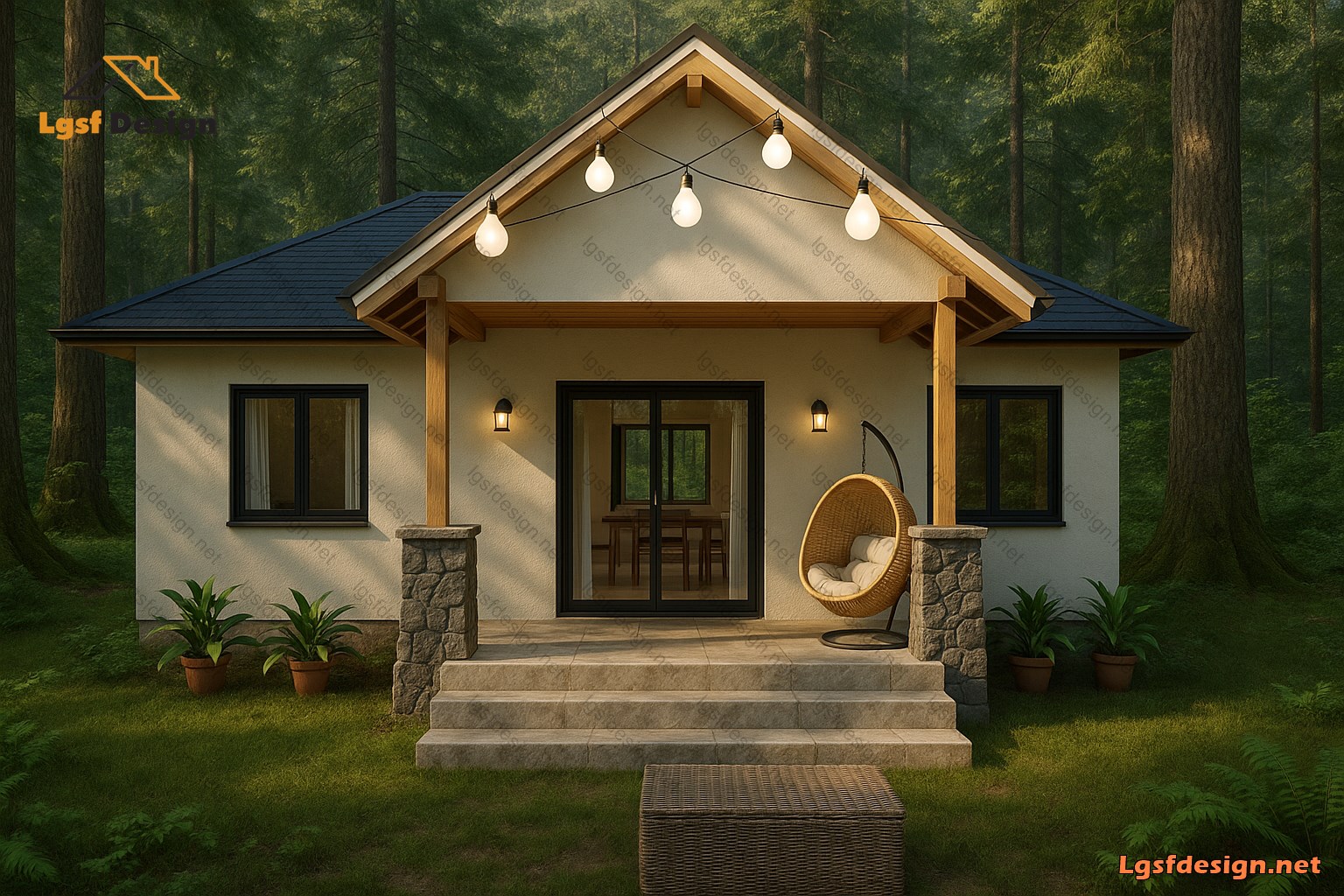 LSF house plan D76320 gallery image 3