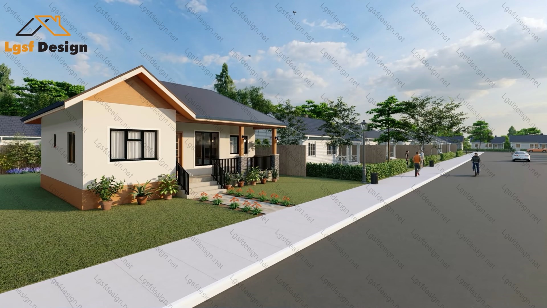 LSF house plan D76320 gallery image 5