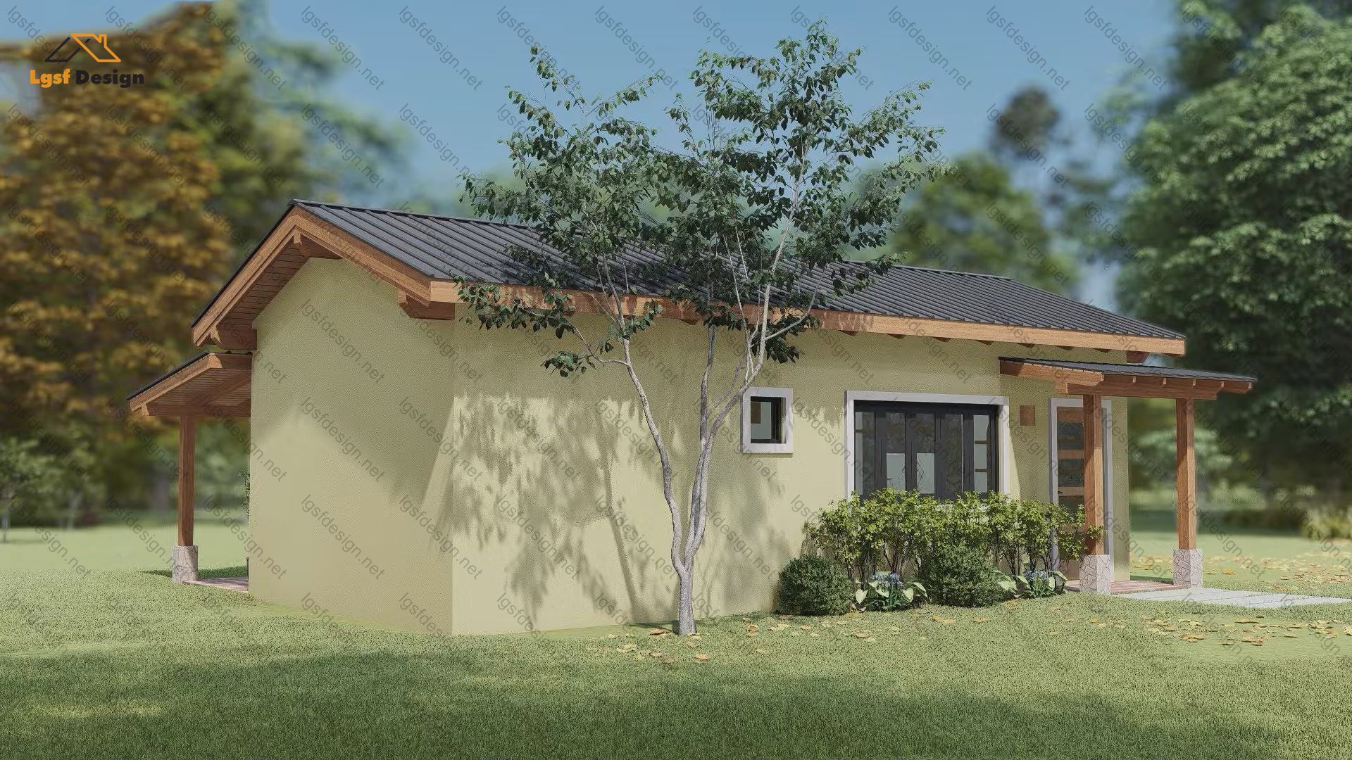 LSF house plan D78110 gallery image 6
