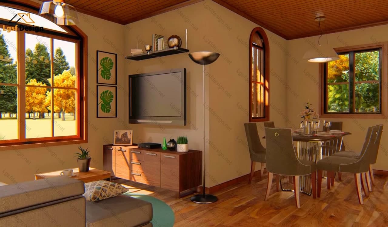 LSF house plan D79320 gallery image 7